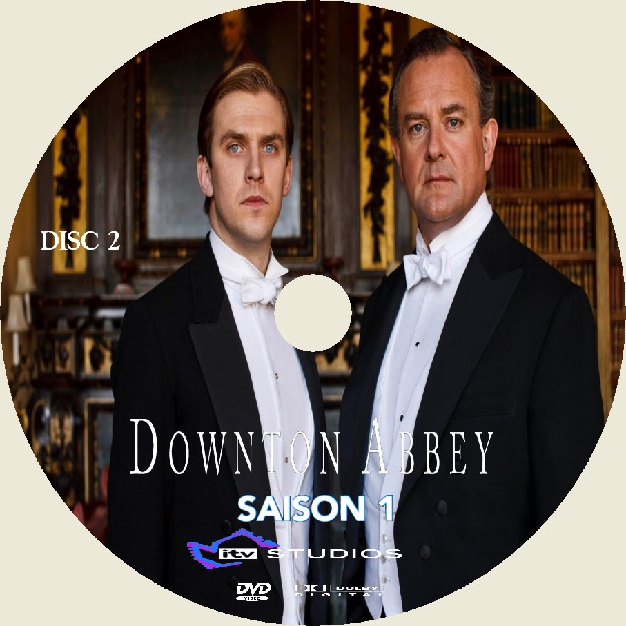 Downton Abbey Saison 1 DISC 2 custom
