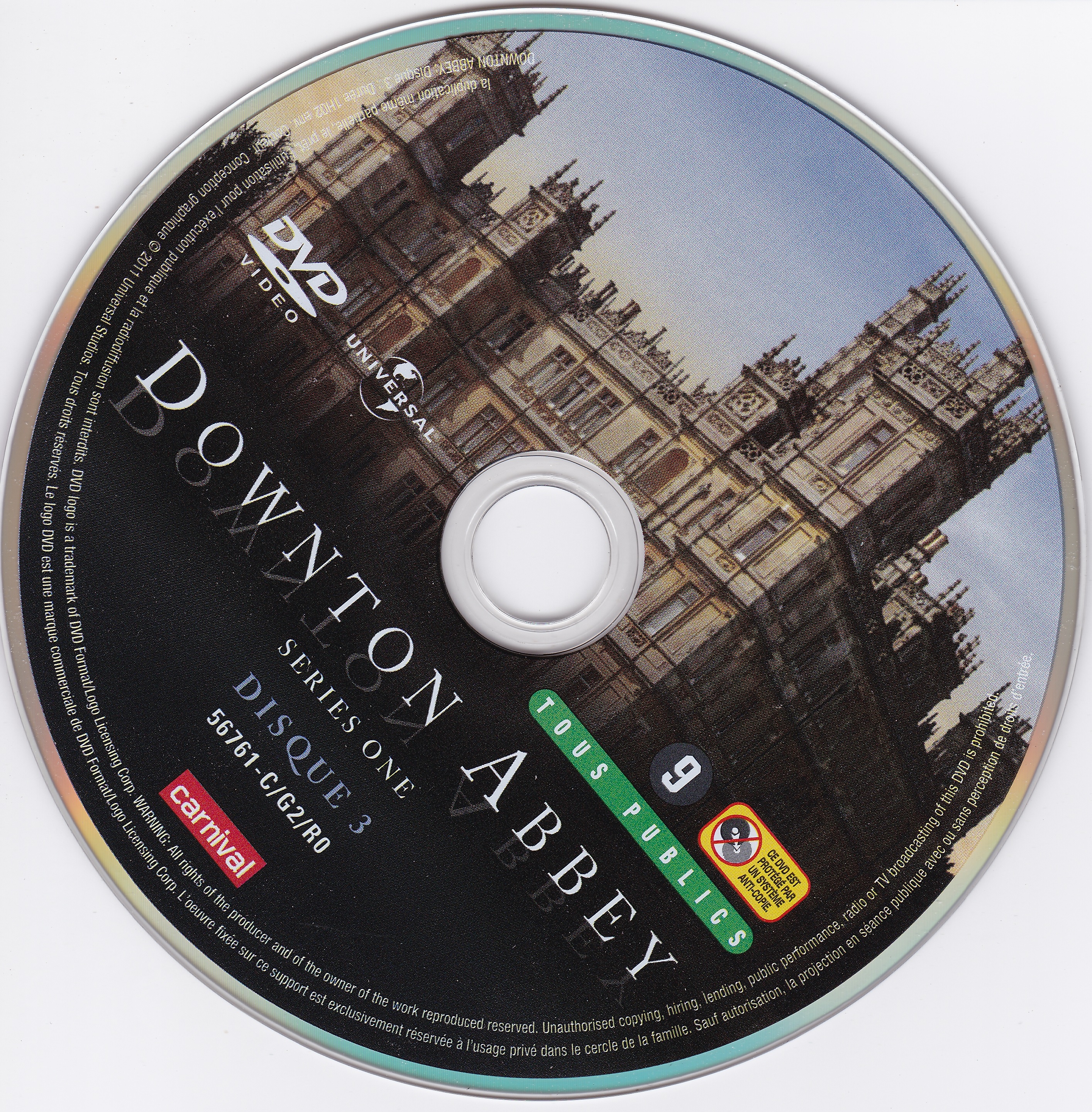 Downton Abbey Saison 1 DISC 3
