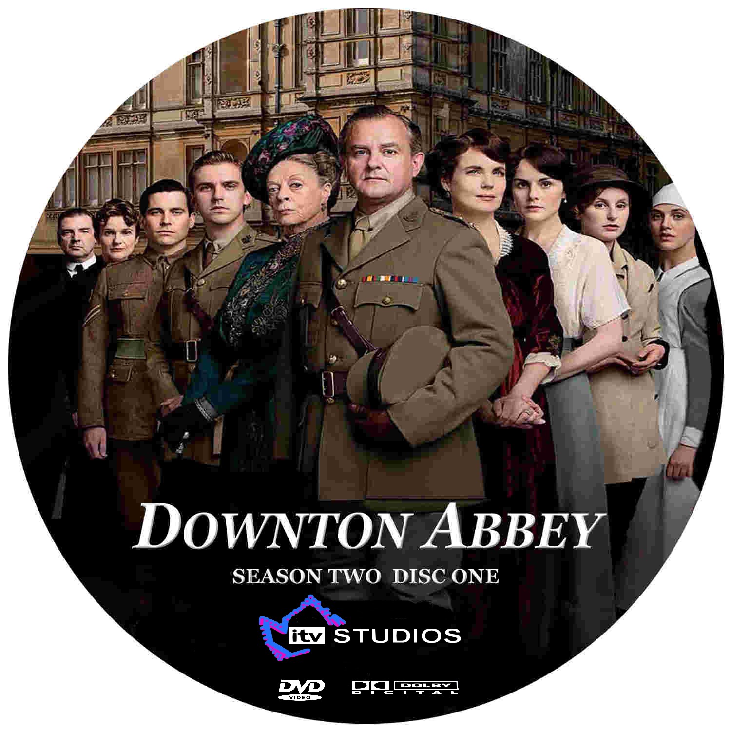 Downton Abbey Saison 2 DISC 1 custom