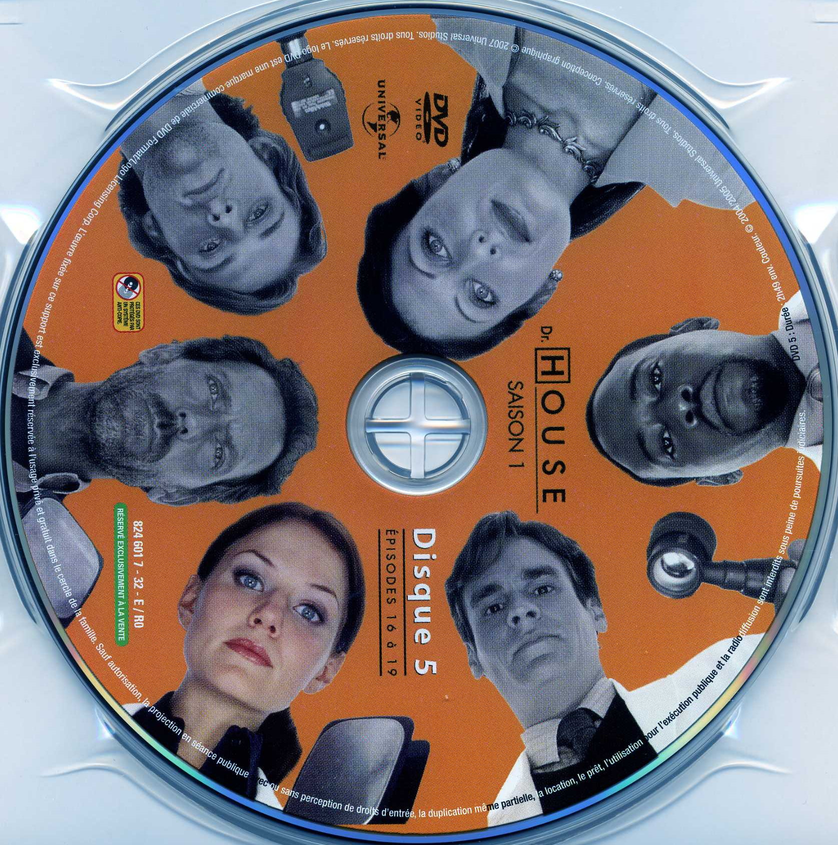 Dr House Saison 1 DVD 5