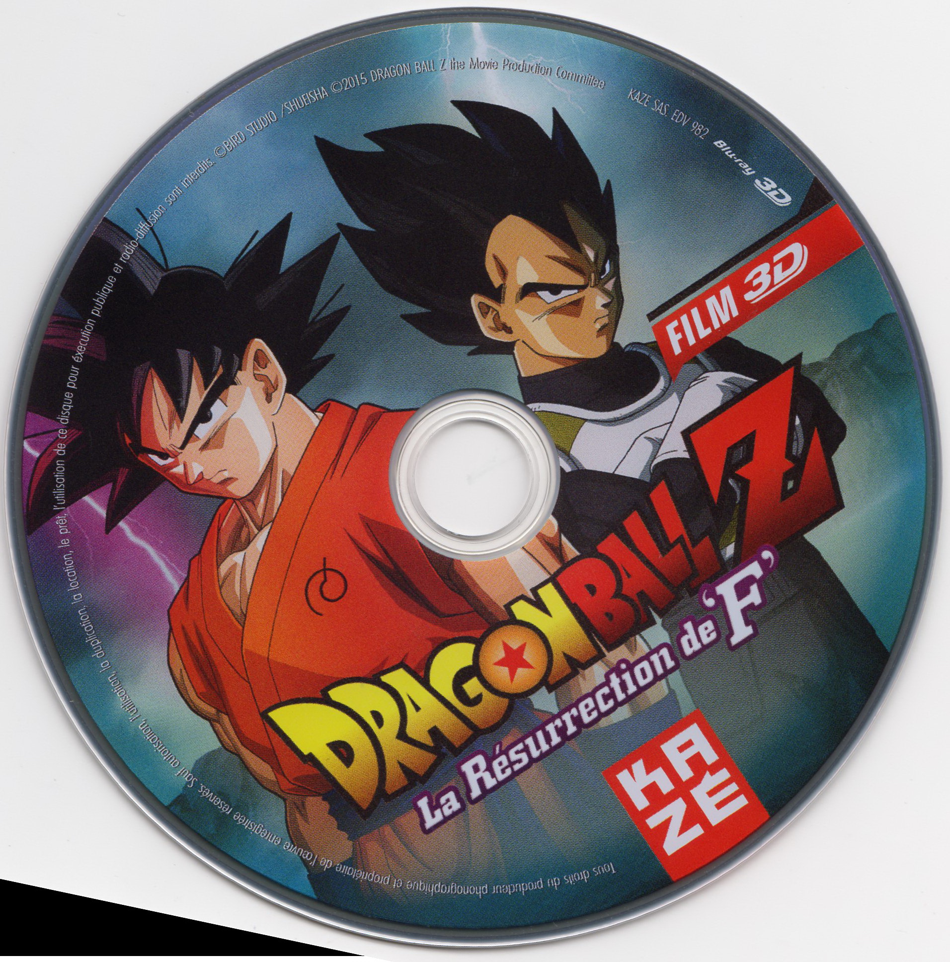 DragonBall Z - La resurrection de Freezer 3D (BLU-RAY)