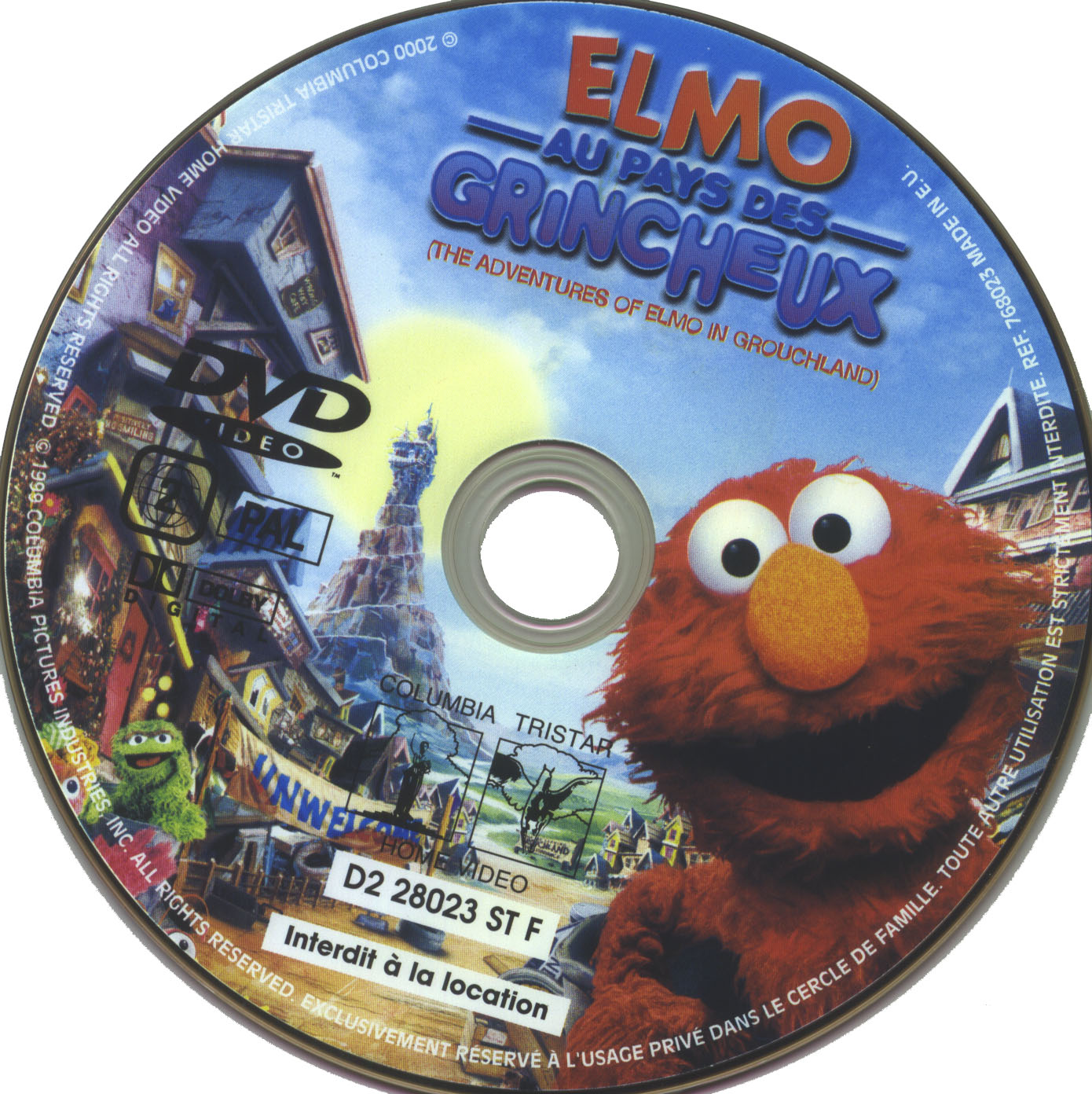 Elmo au pays des grincheux