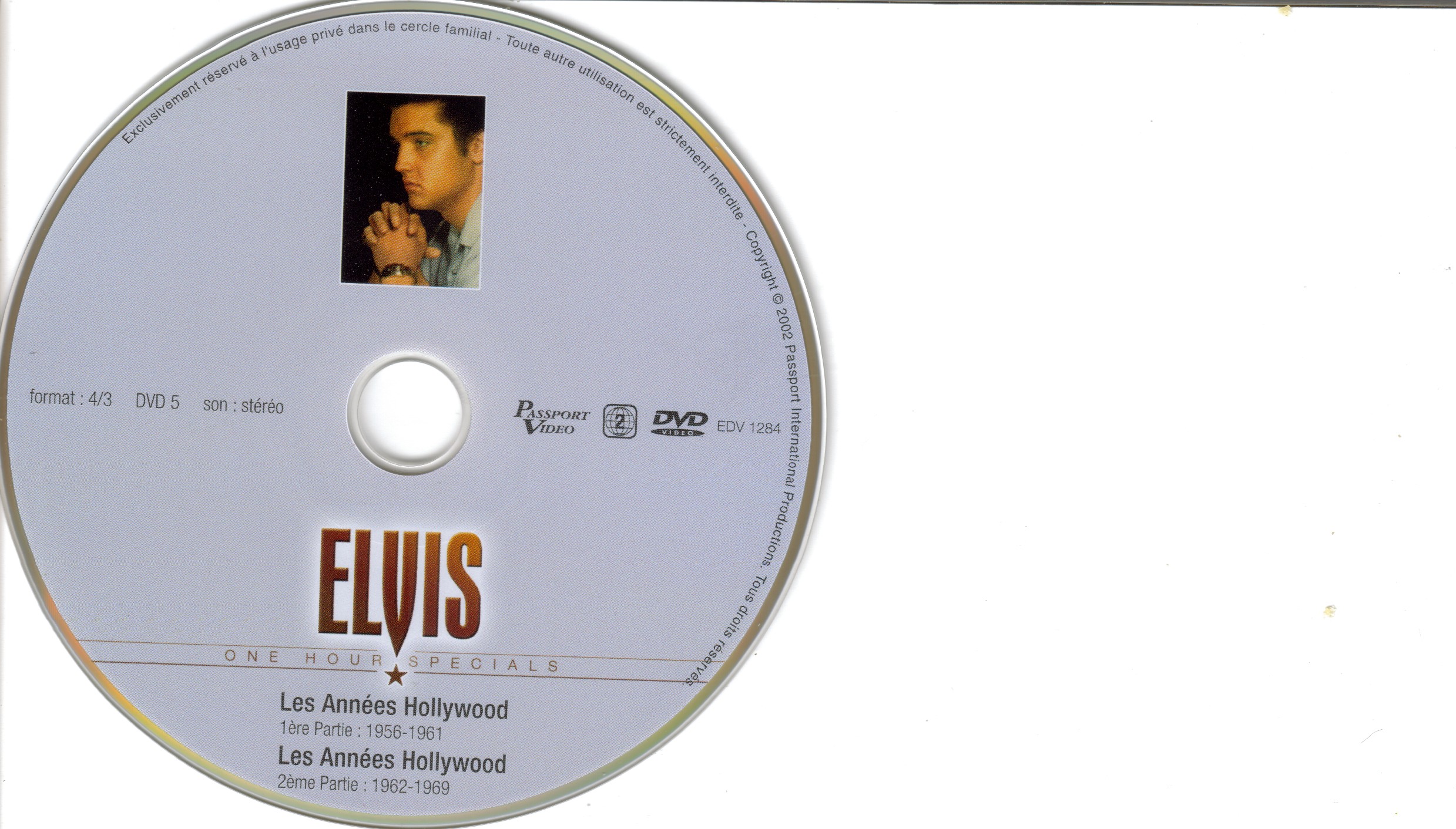Elvis One hour Specials Les annes Hollywood