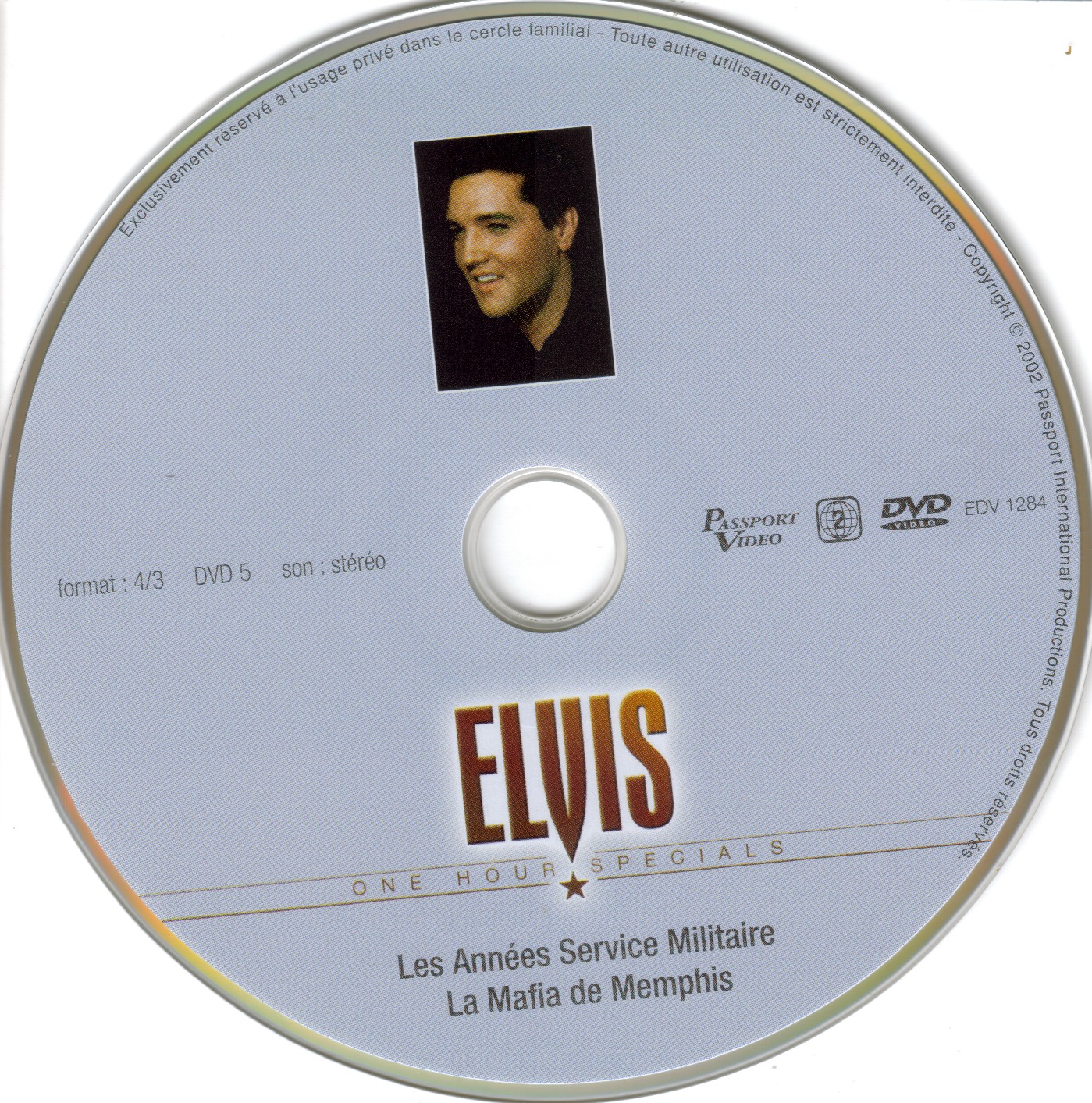 Elvis One hour Specials Les annes service militaire