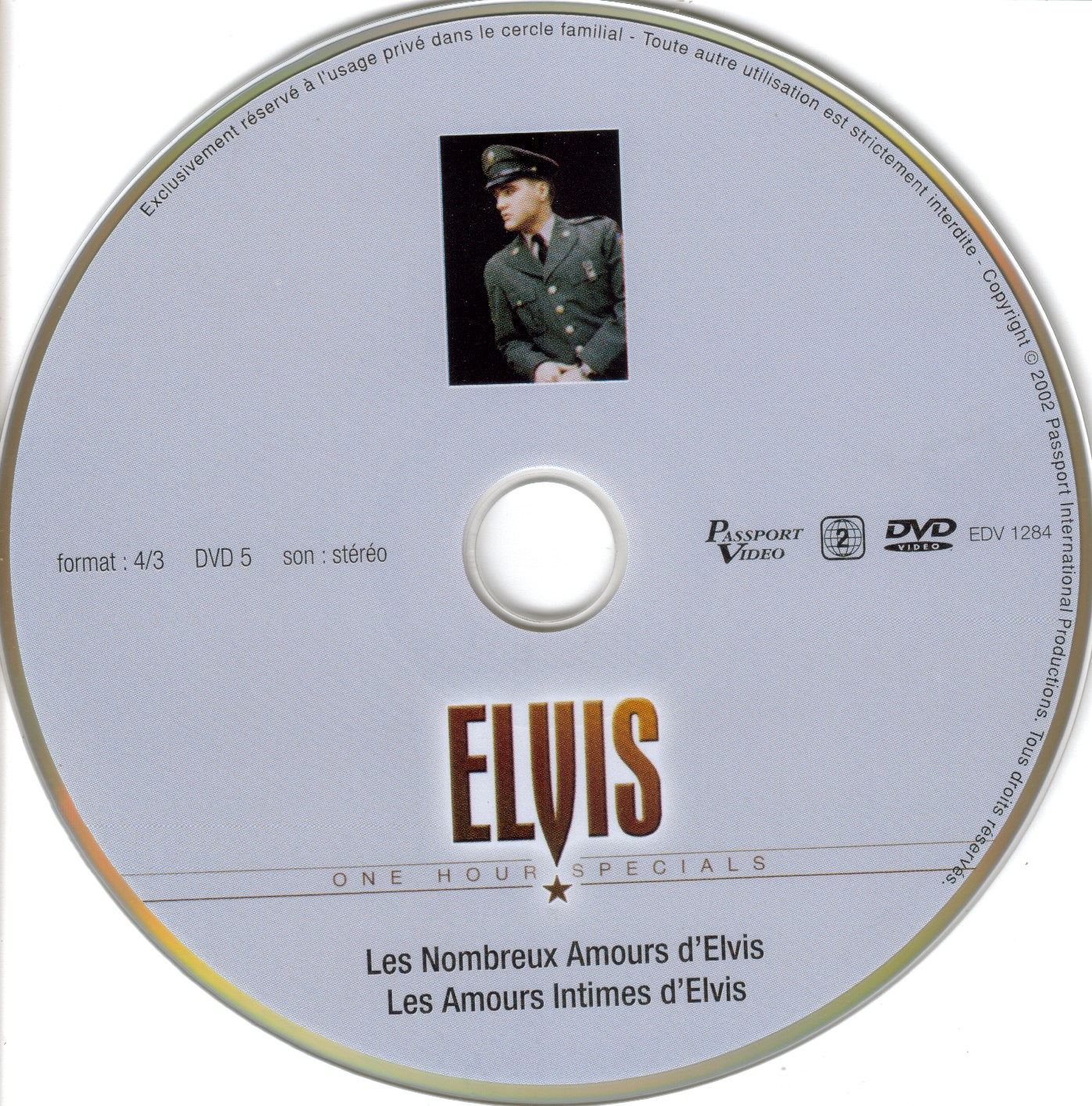 Elvis One hour Specials Les nombreux amours d