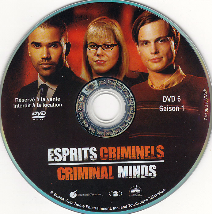 Esprits criminels Saison 1 DISC 6