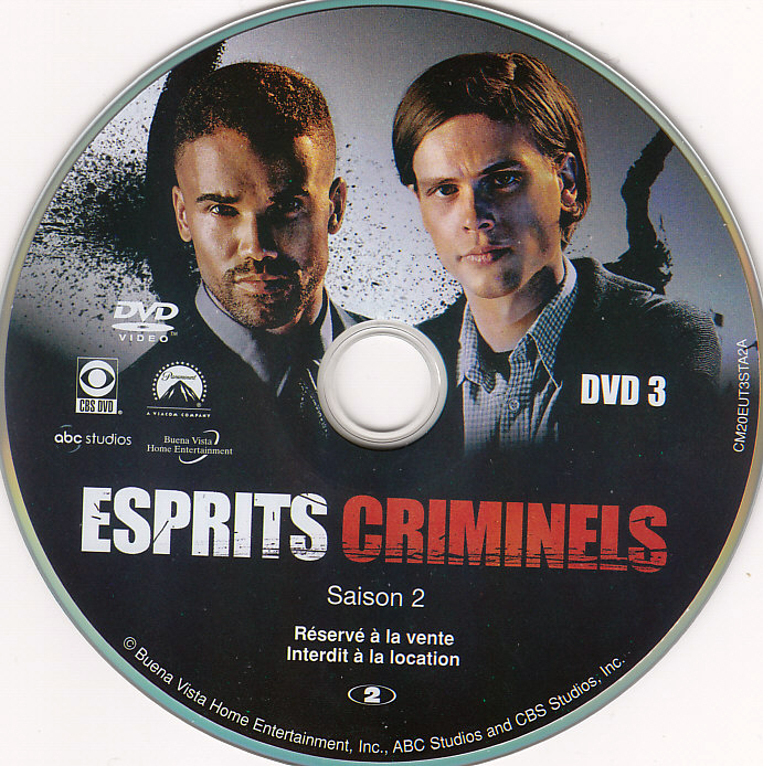 Esprits criminels Saison 2 DISC 3