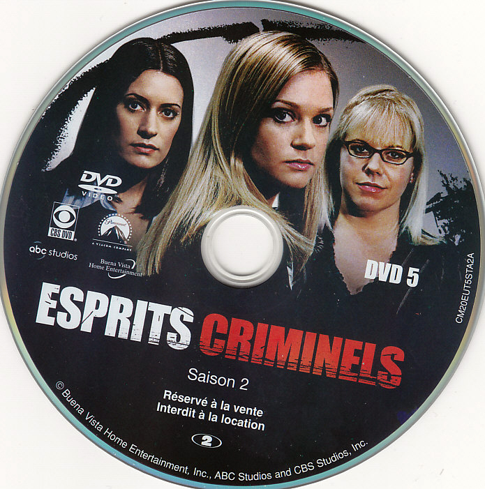 Esprits criminels Saison 2 DISC 5