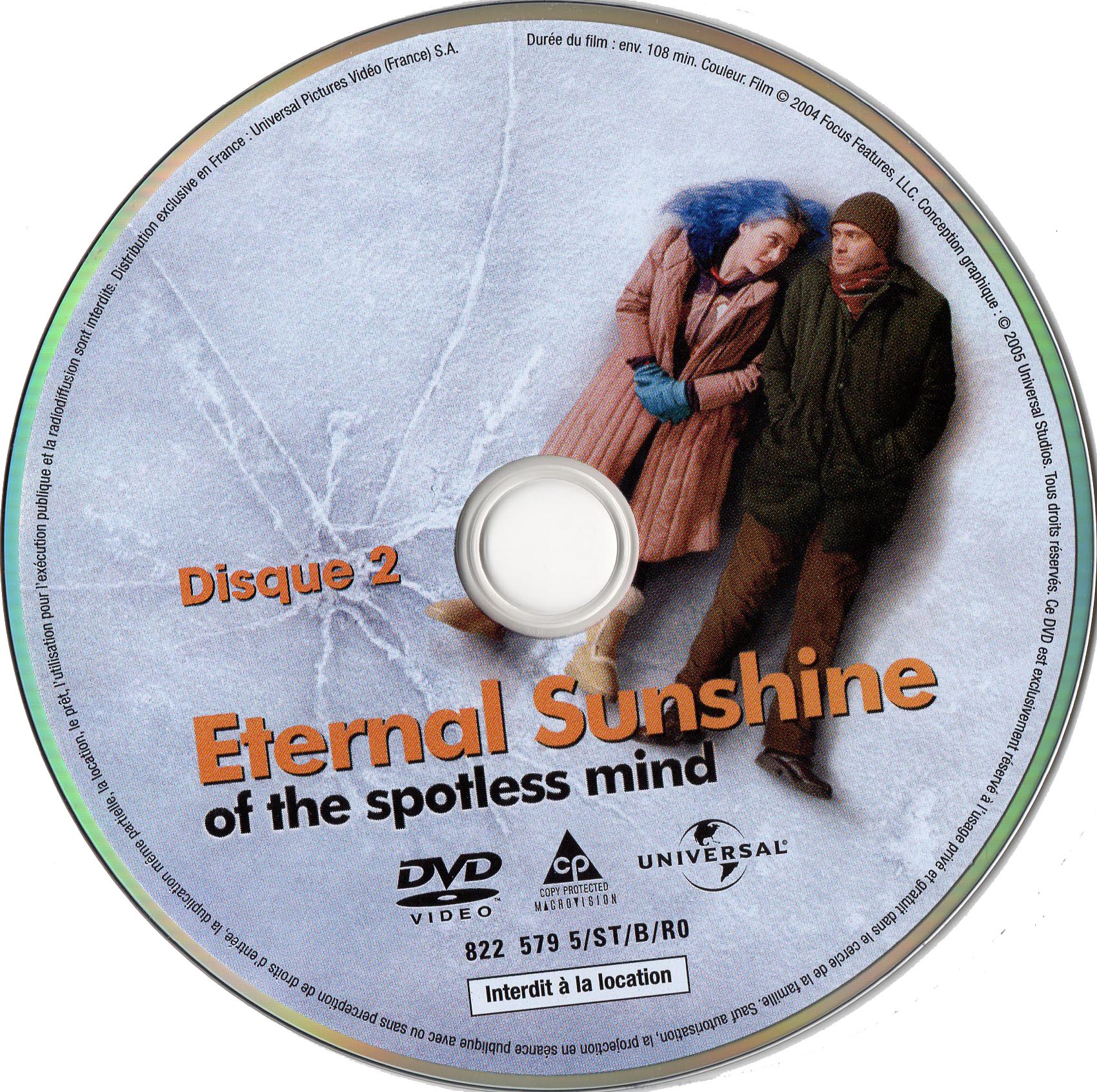 Eternal sunshine of the spotless mind DISC 2