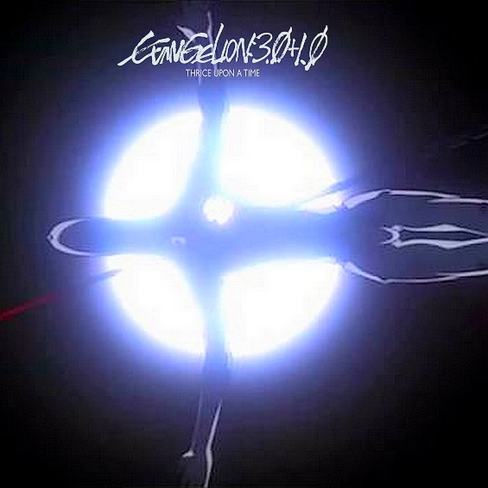 Evangelion 3,0+1,0 Thrice Upon a Time  Sticker DVD custom 