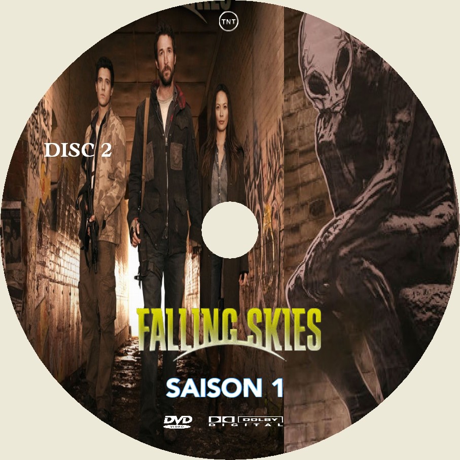 Falling Skies Saison 1 DISC 2 custom