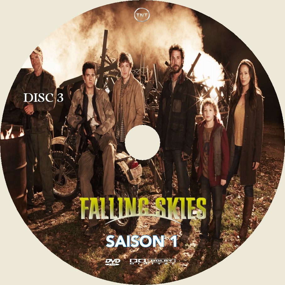 Falling Skies Saison 1 DISC 3 custom