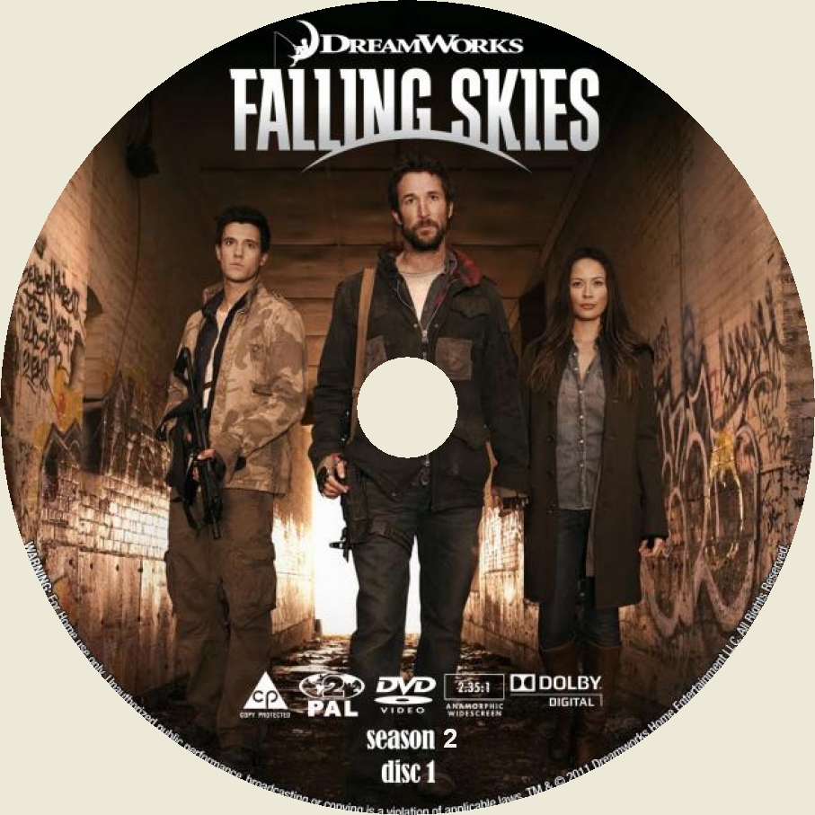 Falling Skies saison 2 DVD 1 custom