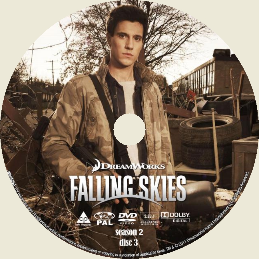Falling Skies saison 2 DVD 3 custom