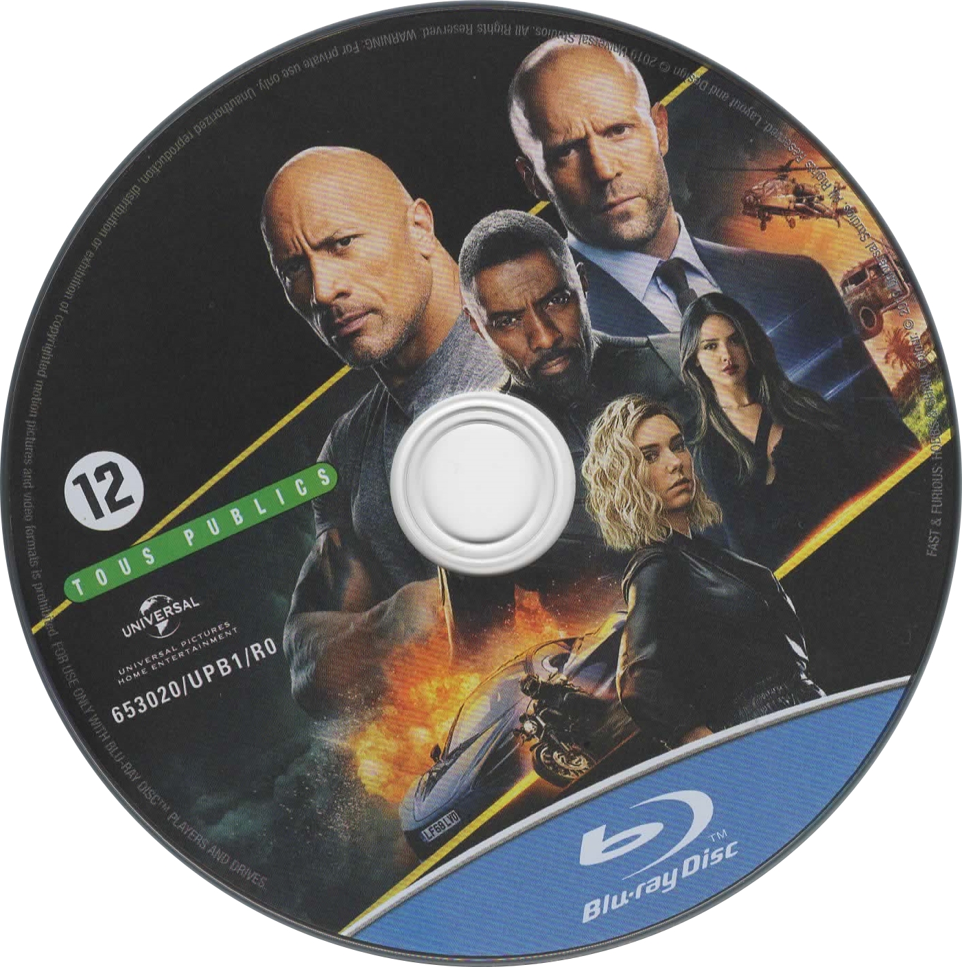 Fast & furious Hobbs & Shaw (BLU-RAY)