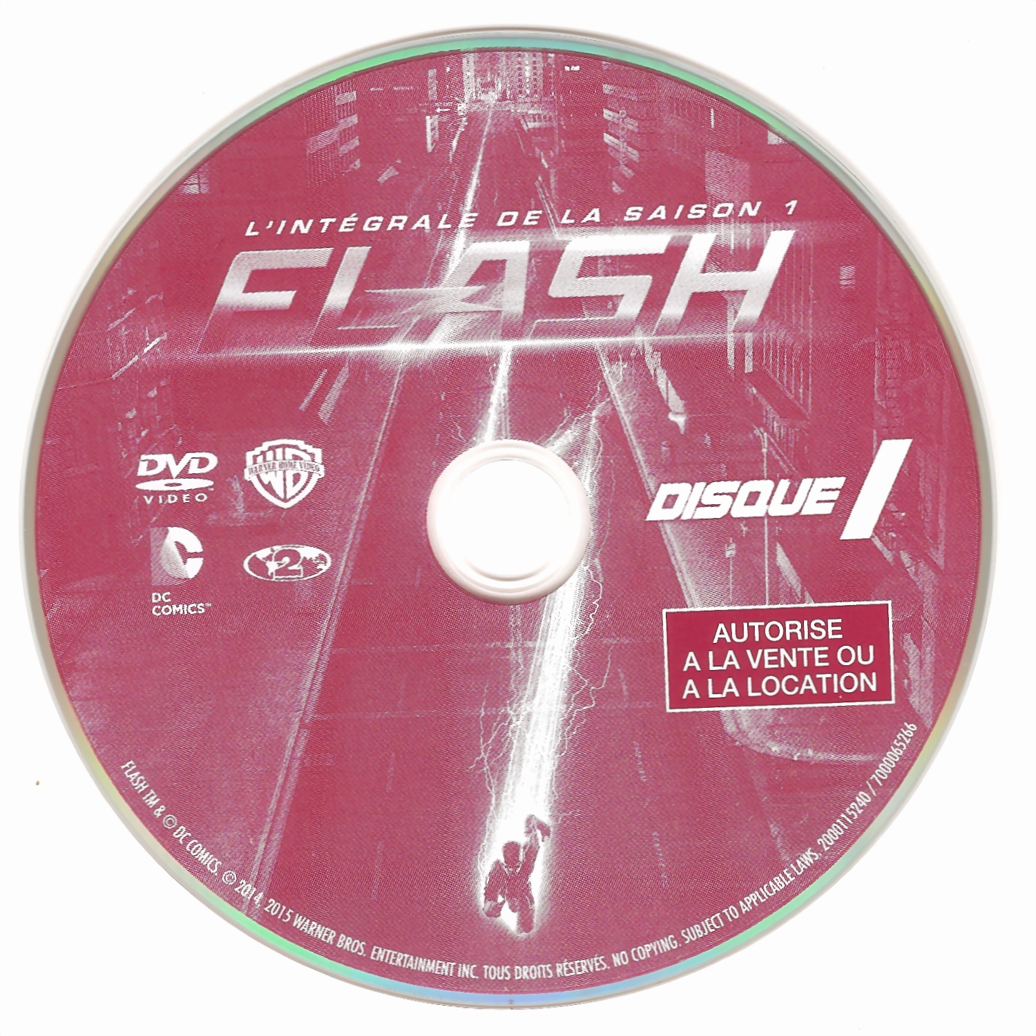 Flash (2015) Saison 1 DISC 1