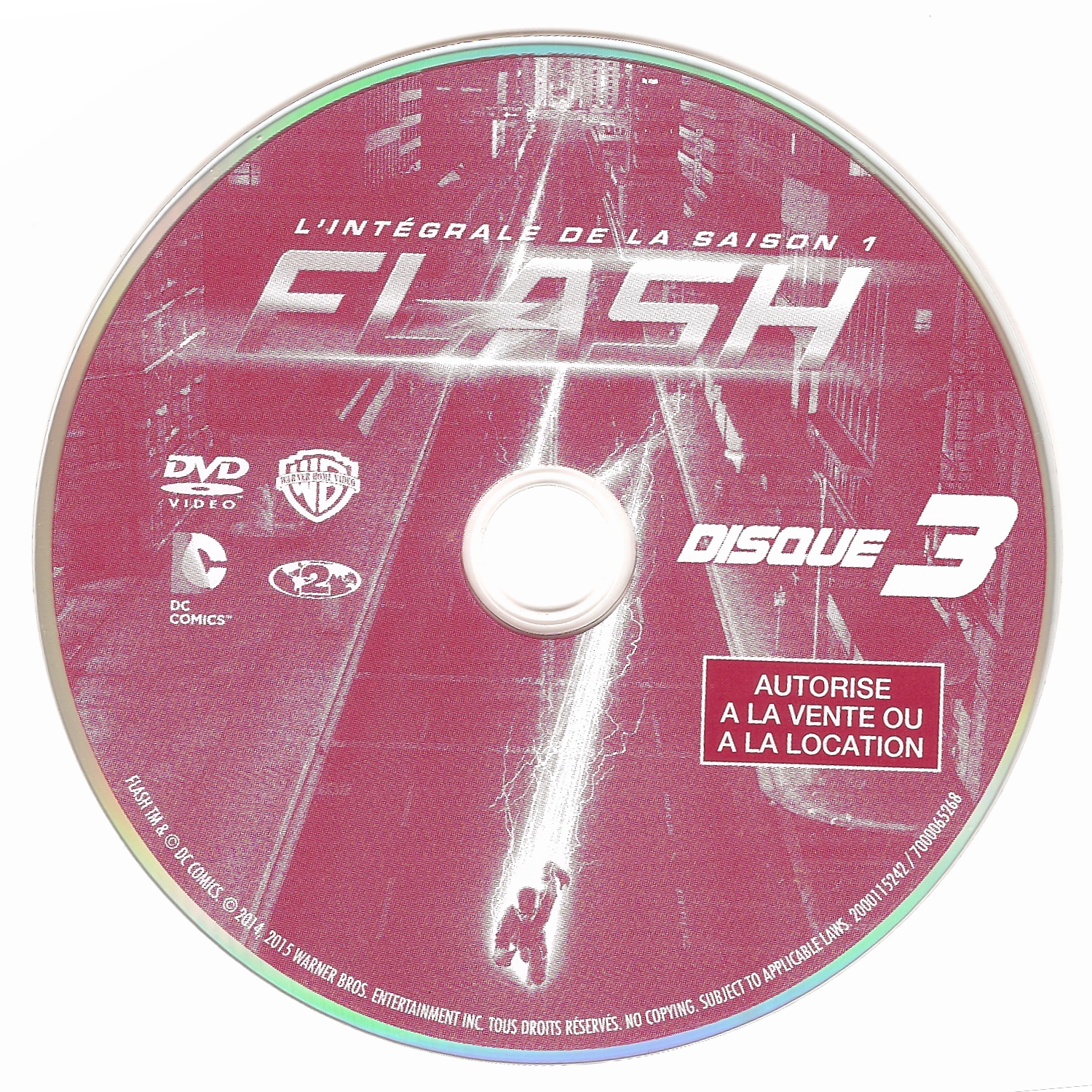 Flash (2015) Saison 1 DISC 3