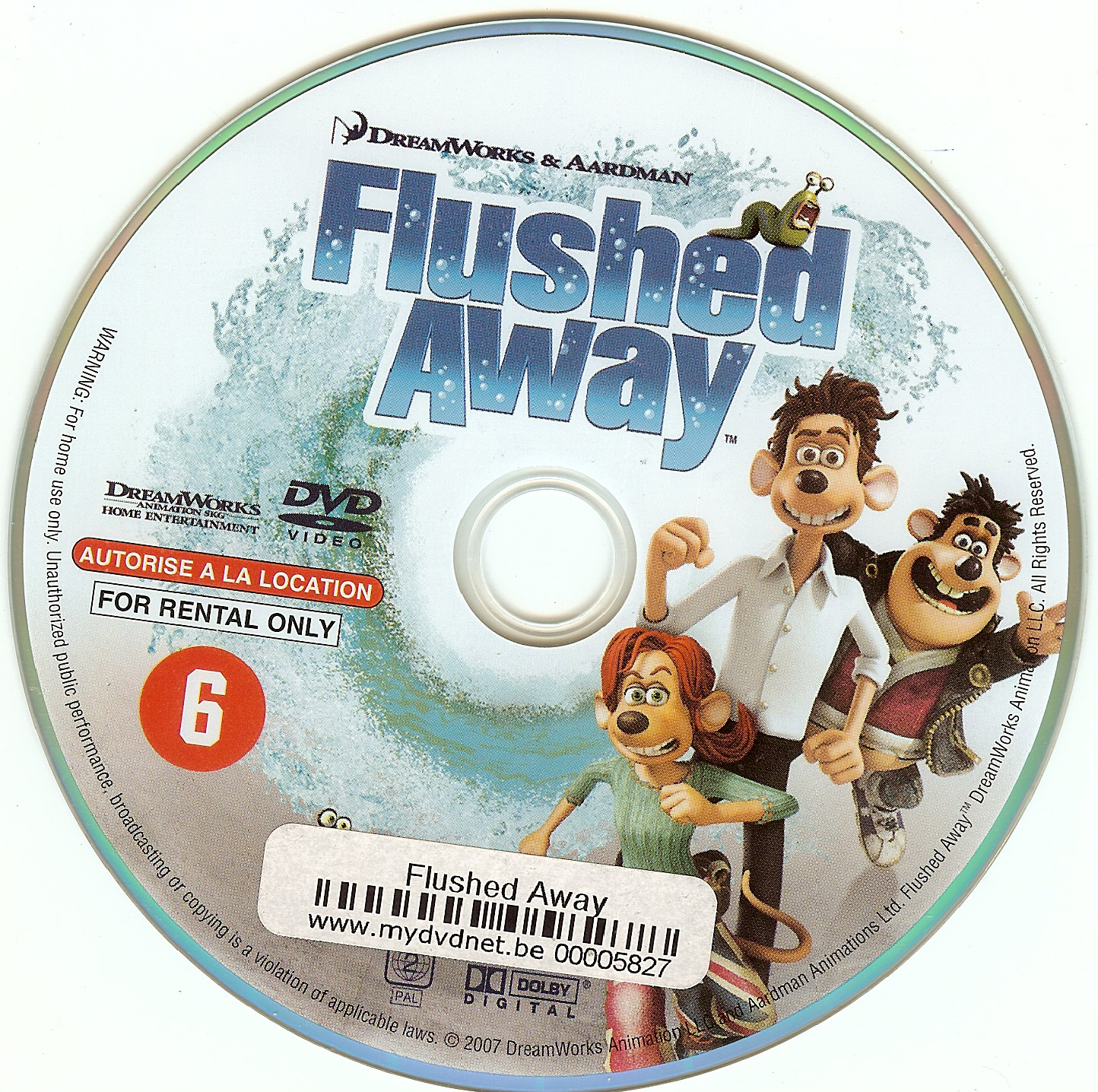 Flushed away - Souris city