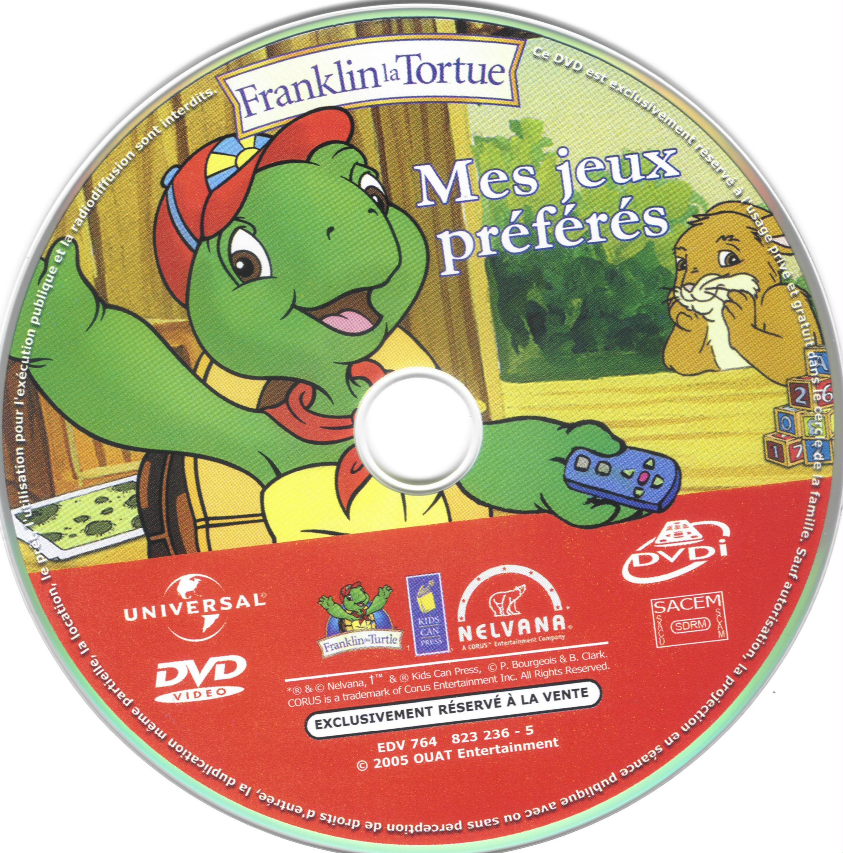 Franklin Mes jeux prfrs (DVD Interactif)