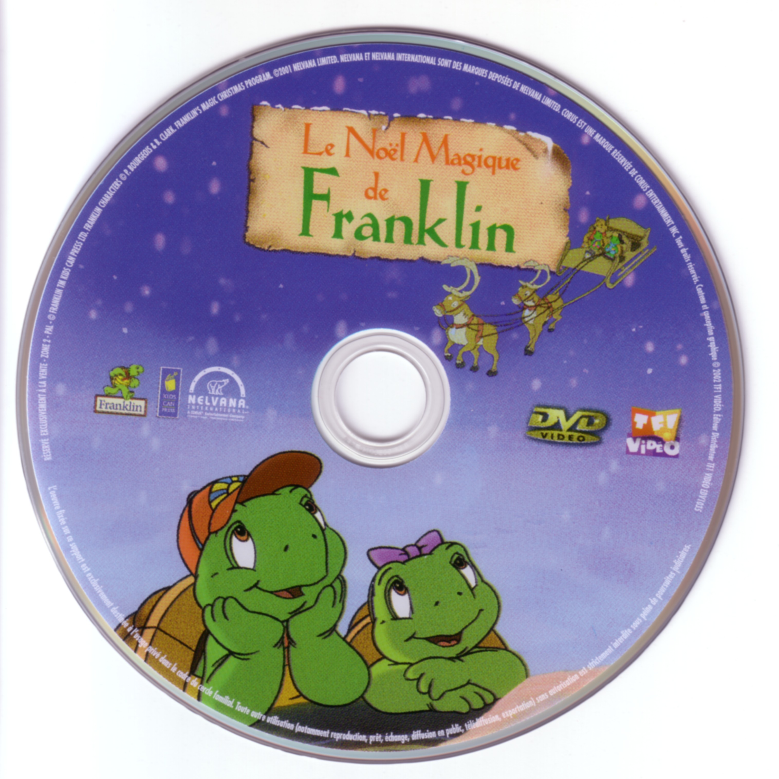 Franklin le noel magique