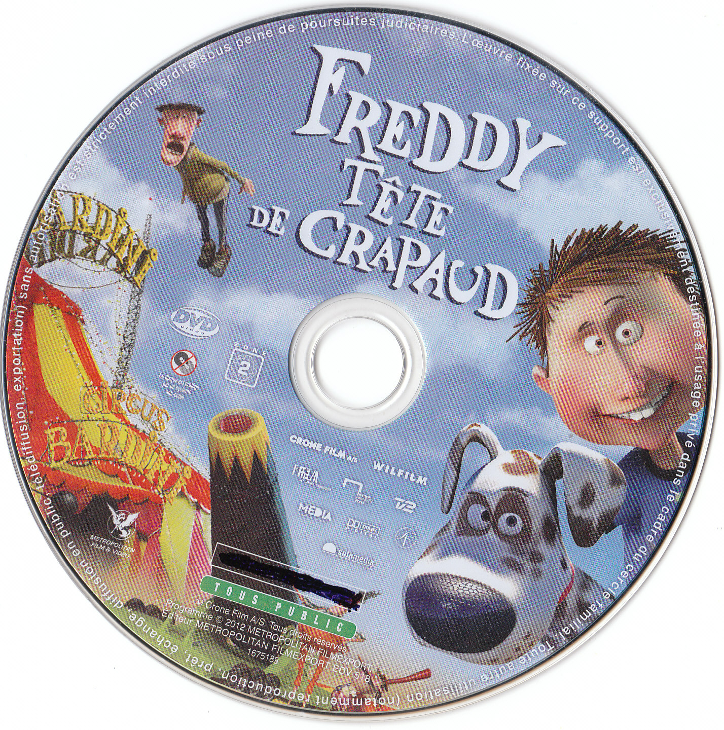 Freddy tte de crapaud