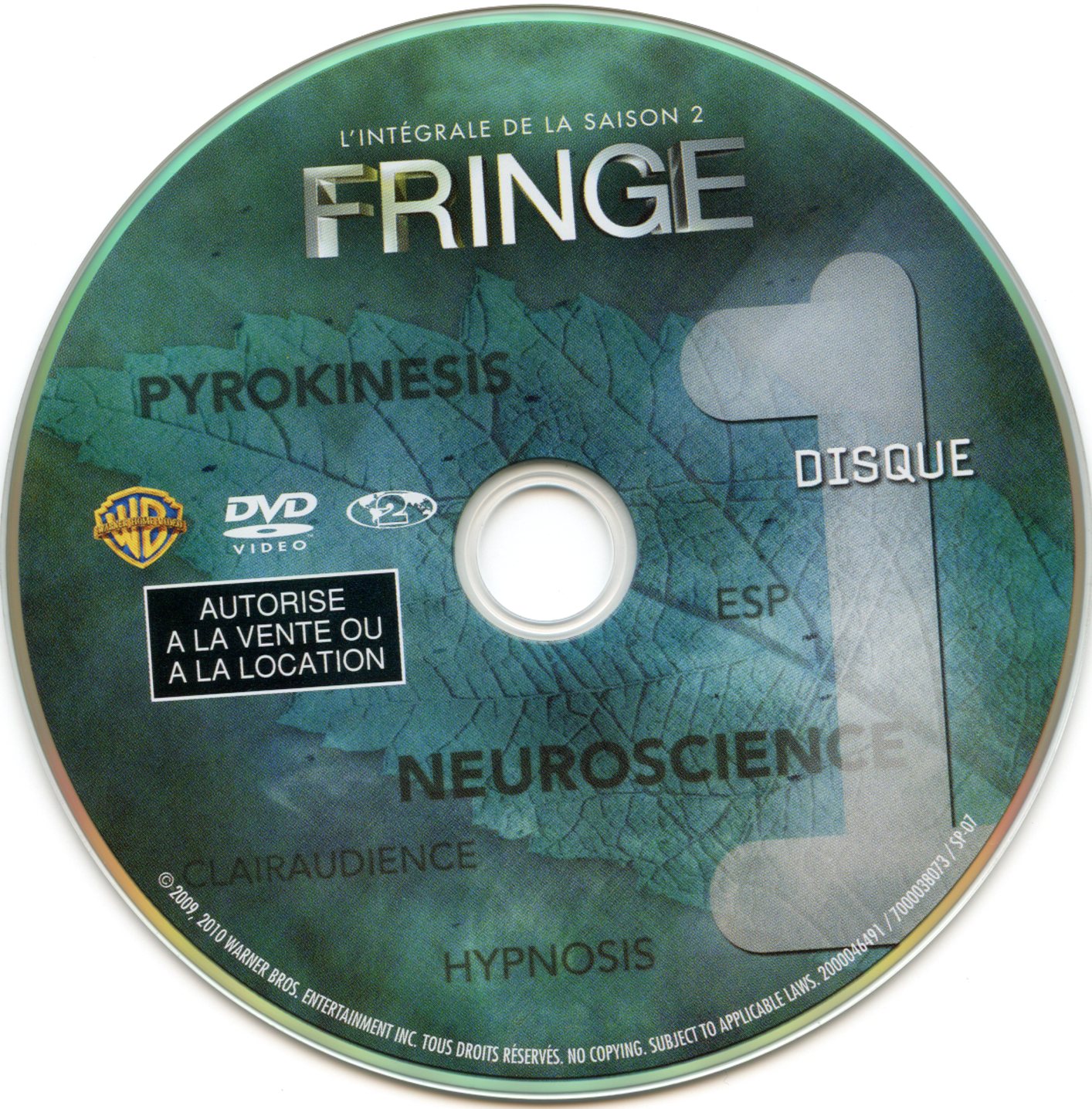 Fringe Saison 2 DVD 1