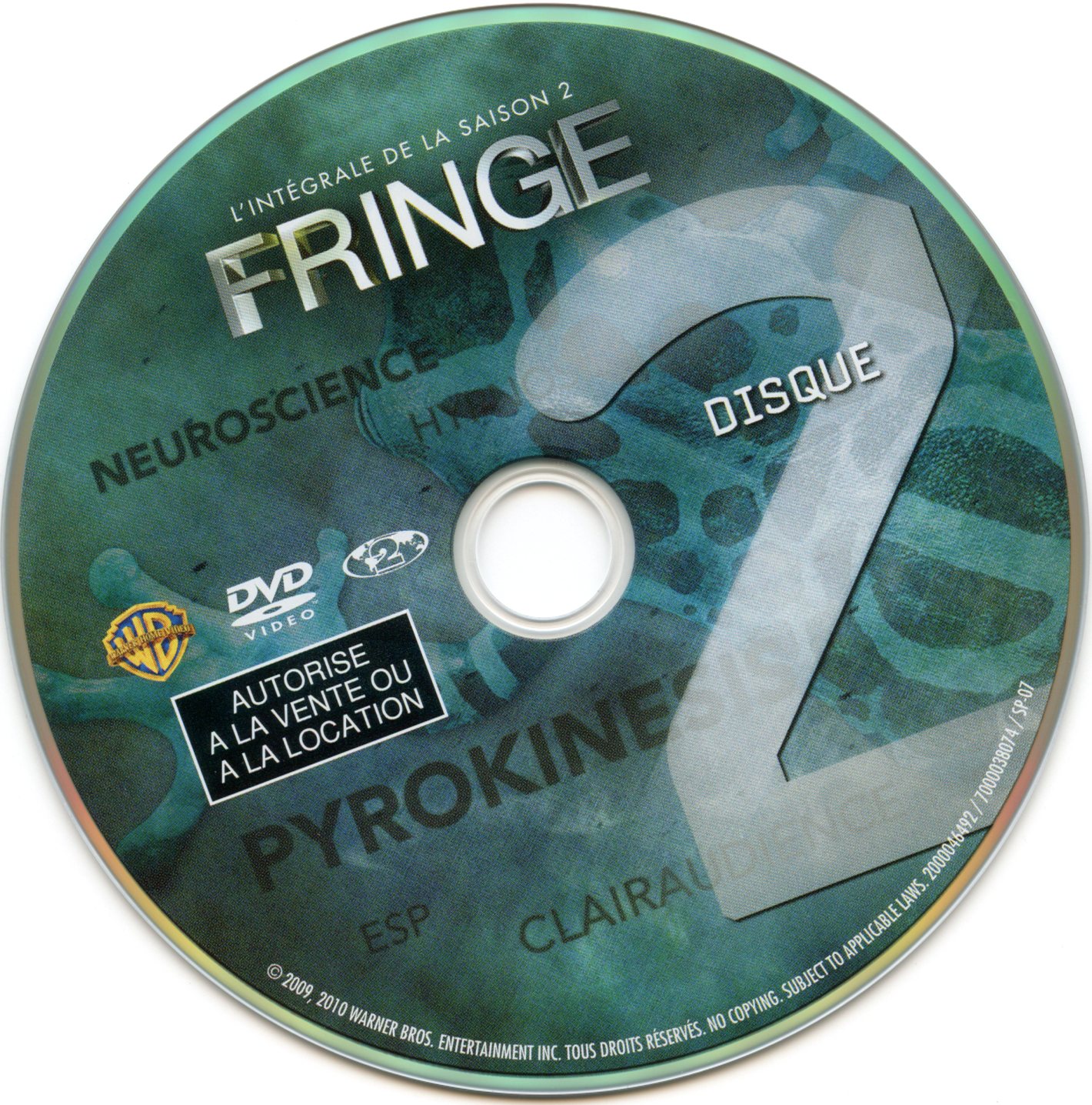Fringe Saison 2 DVD 2