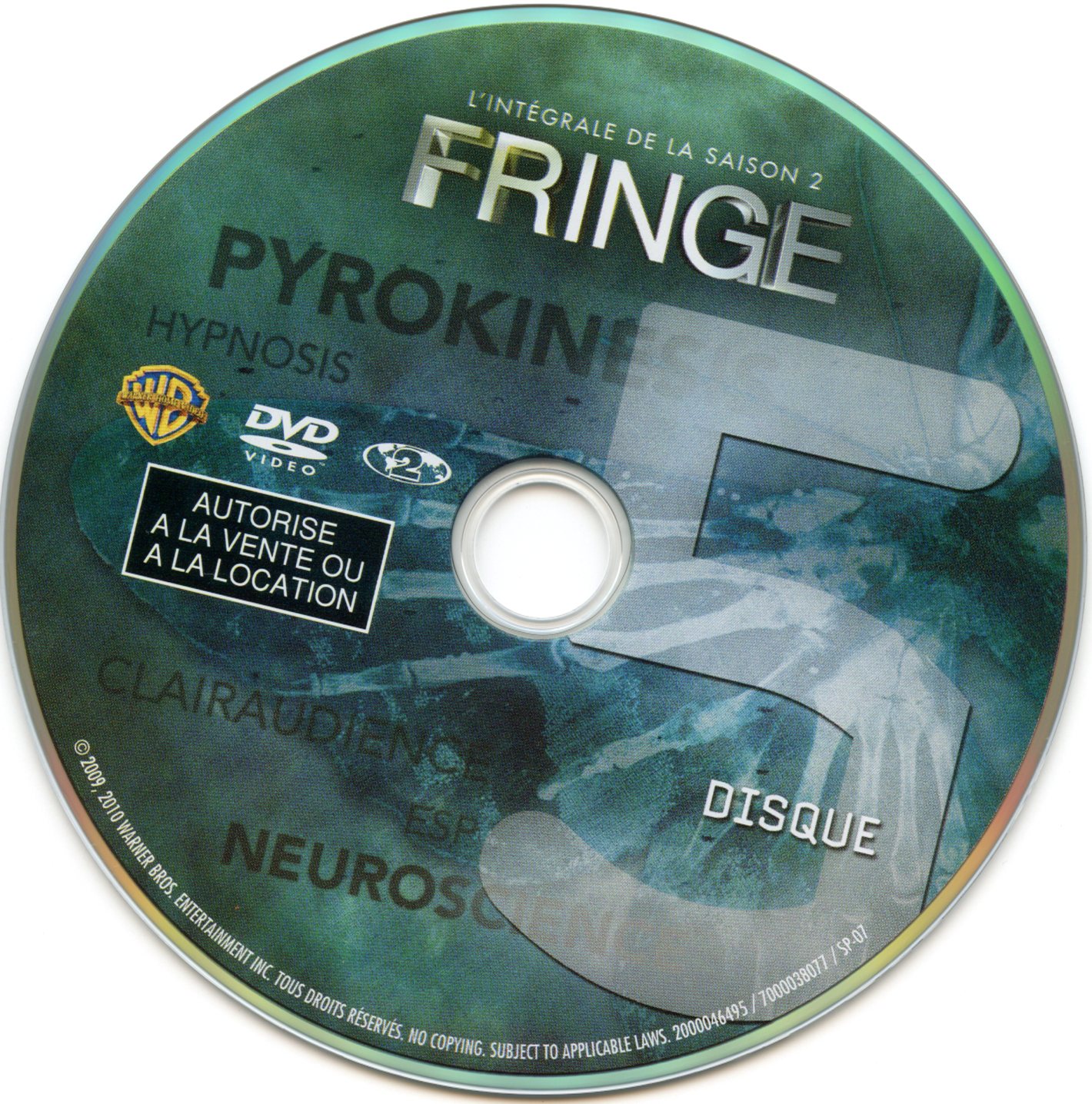 Fringe Saison 2 DVD 5