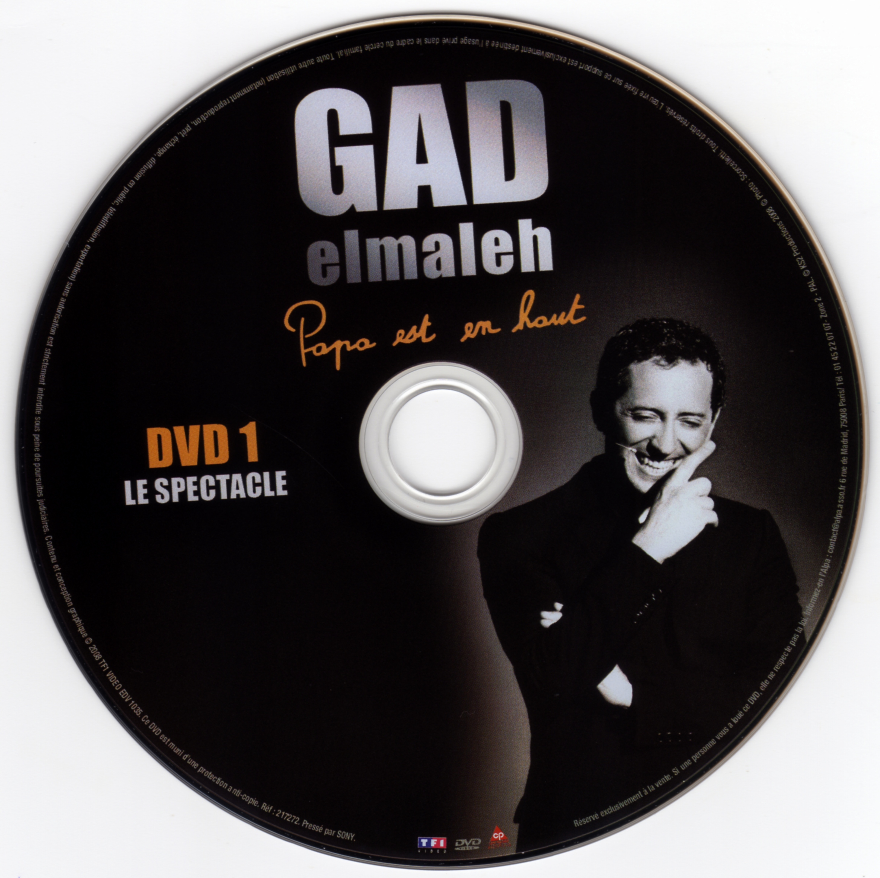 Gad Elmaleh - Papa est en haut DISC 1