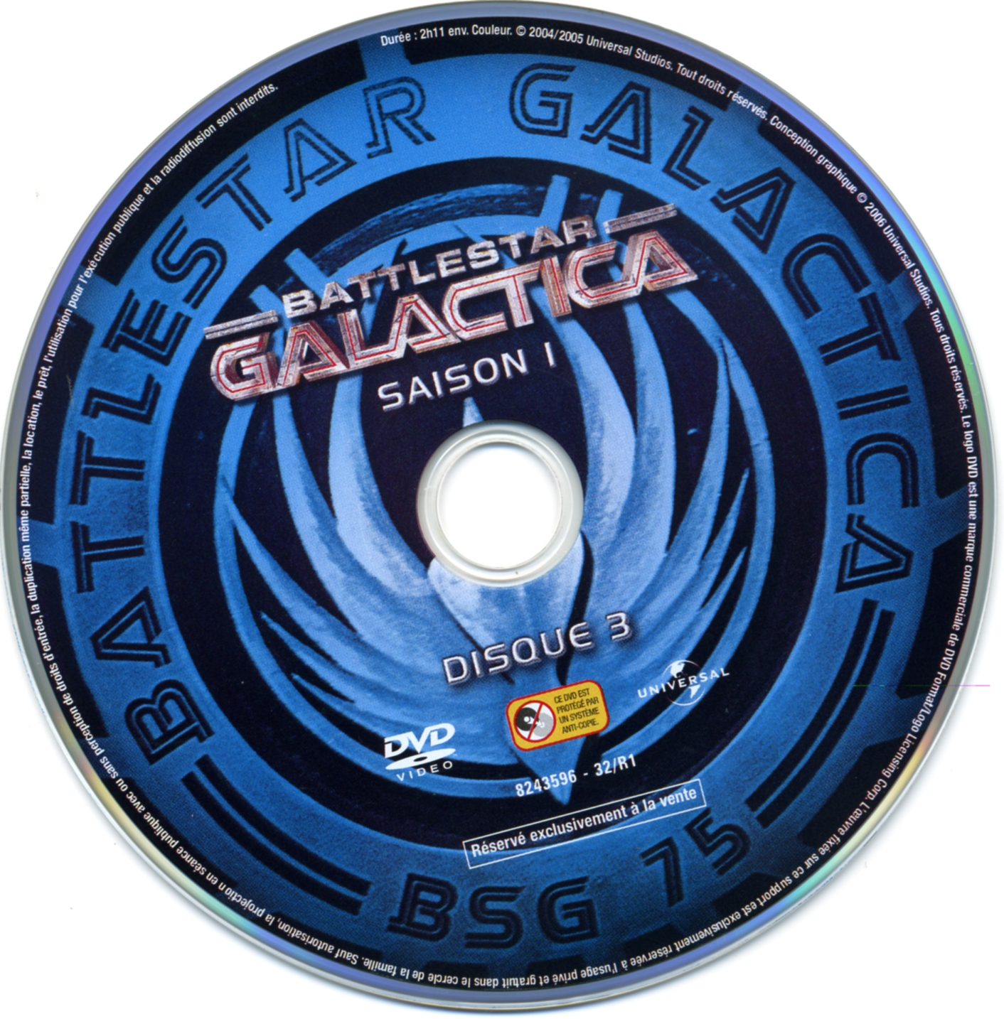 Galactica saison 1 vol 3