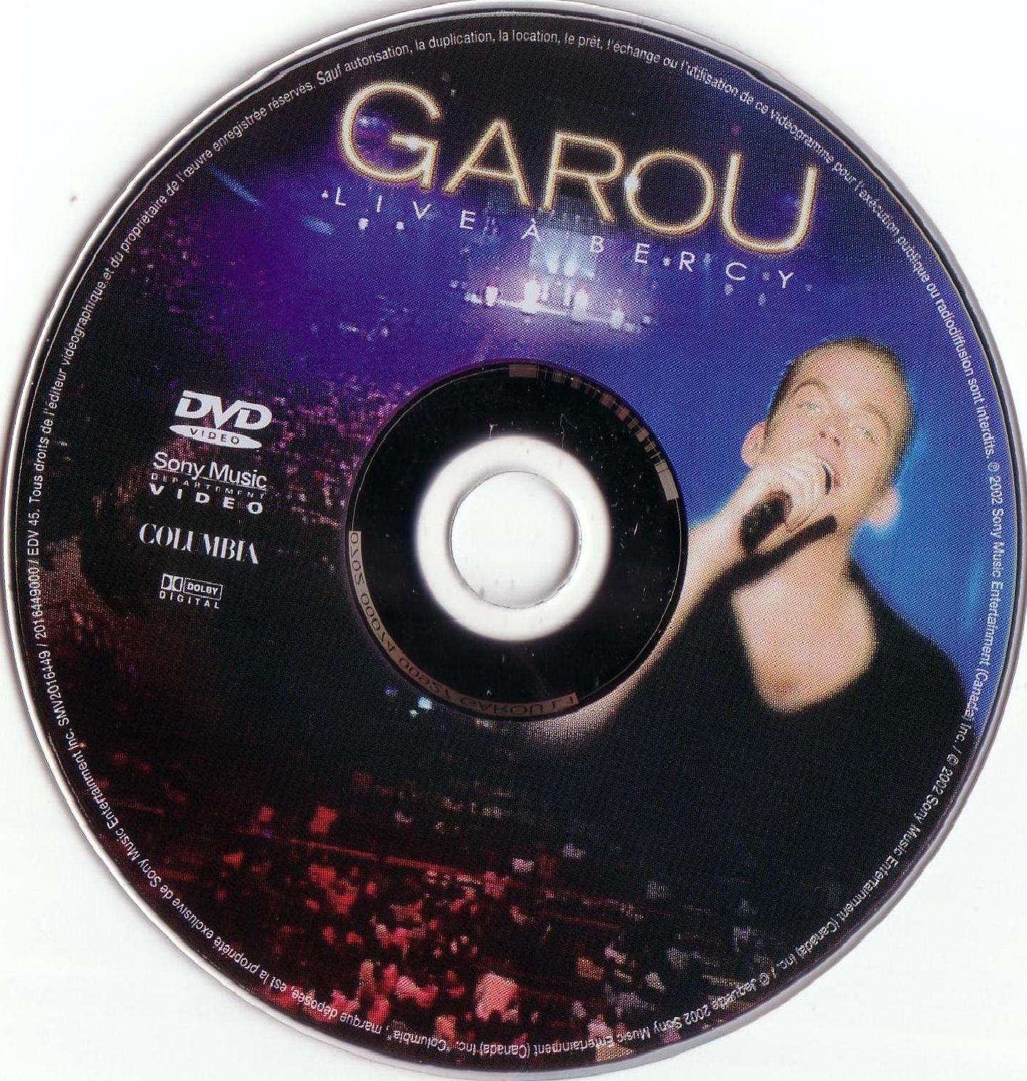 Garou live  Bercy