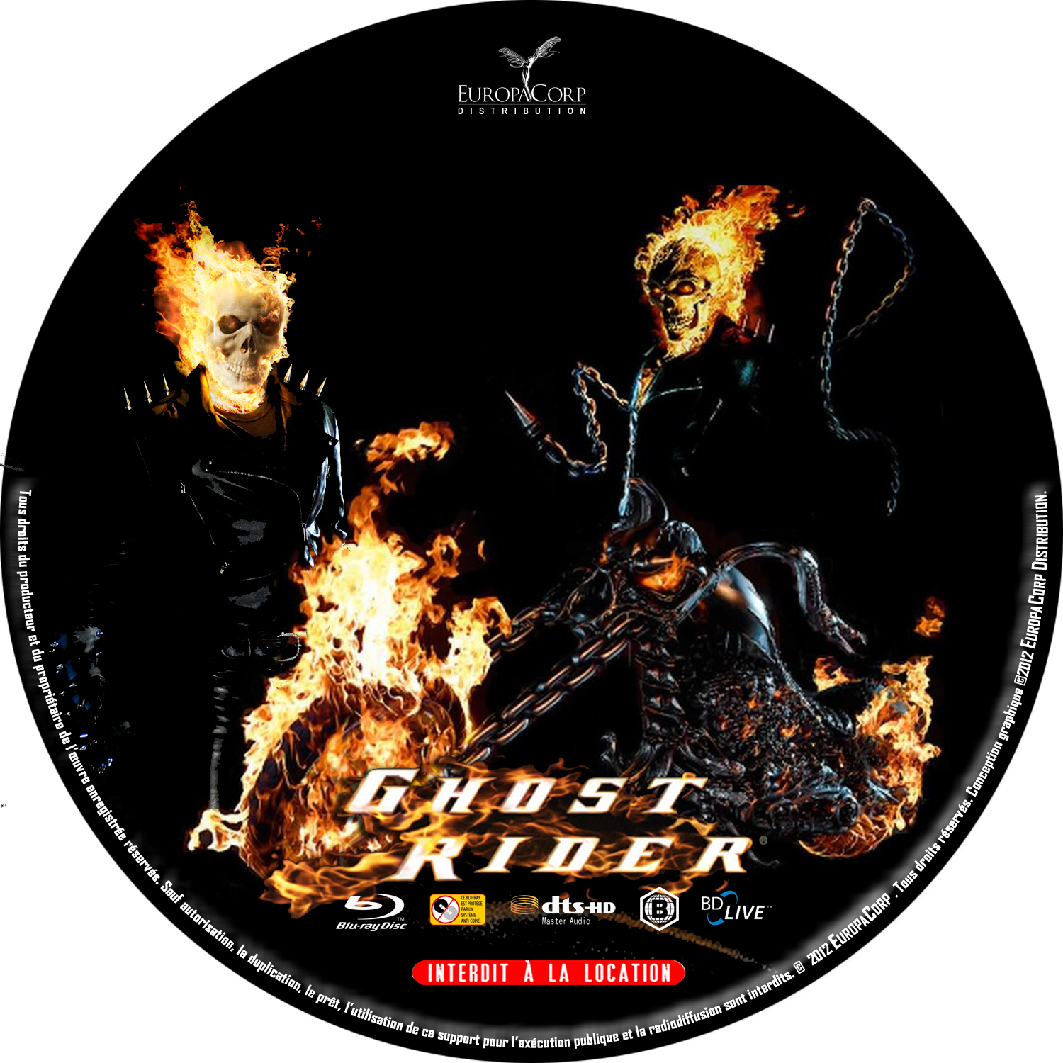 Ghost Rider custom (BLU-RAY)