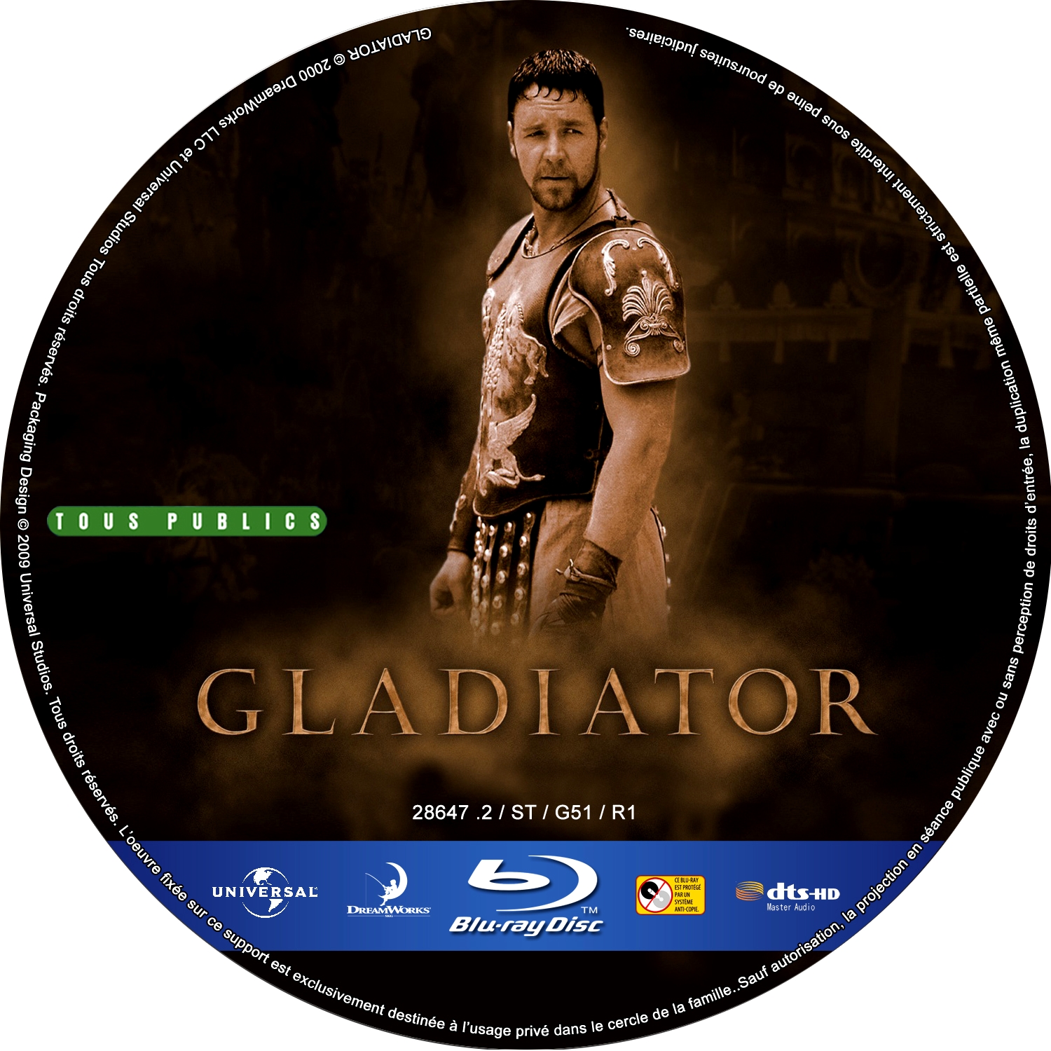 Gladiator custom (BLU-RAY)