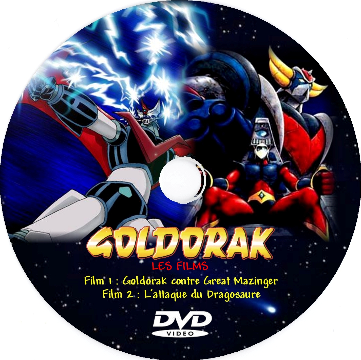 Goldorak les films custom