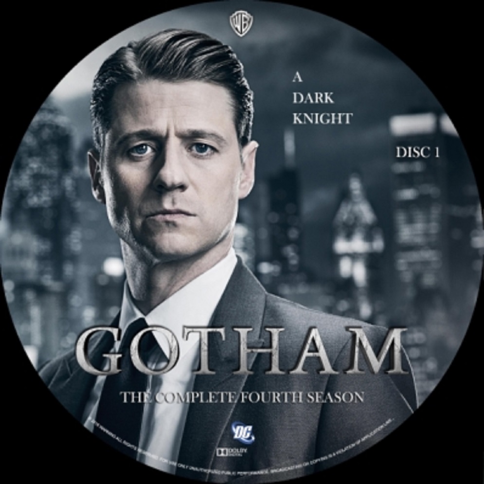Gotham saison 4 DISC 1 custom