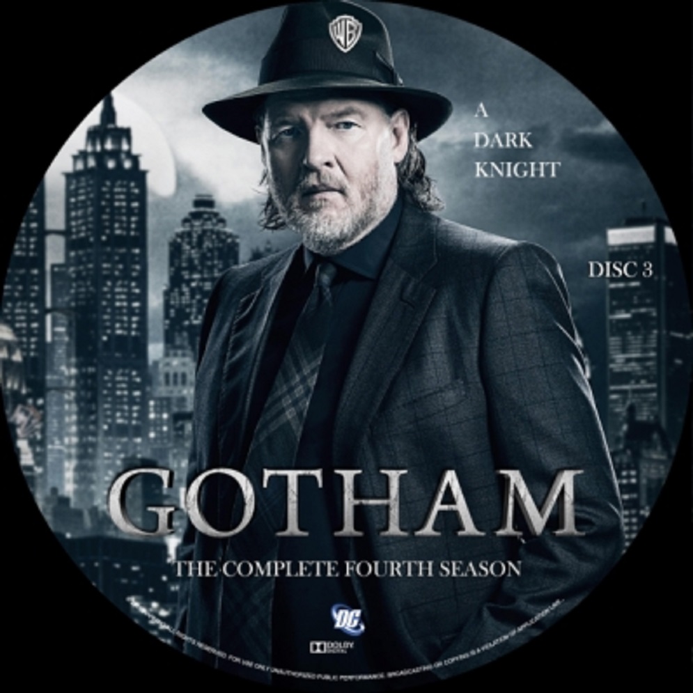Gotham saison 4 DISC 3 custom