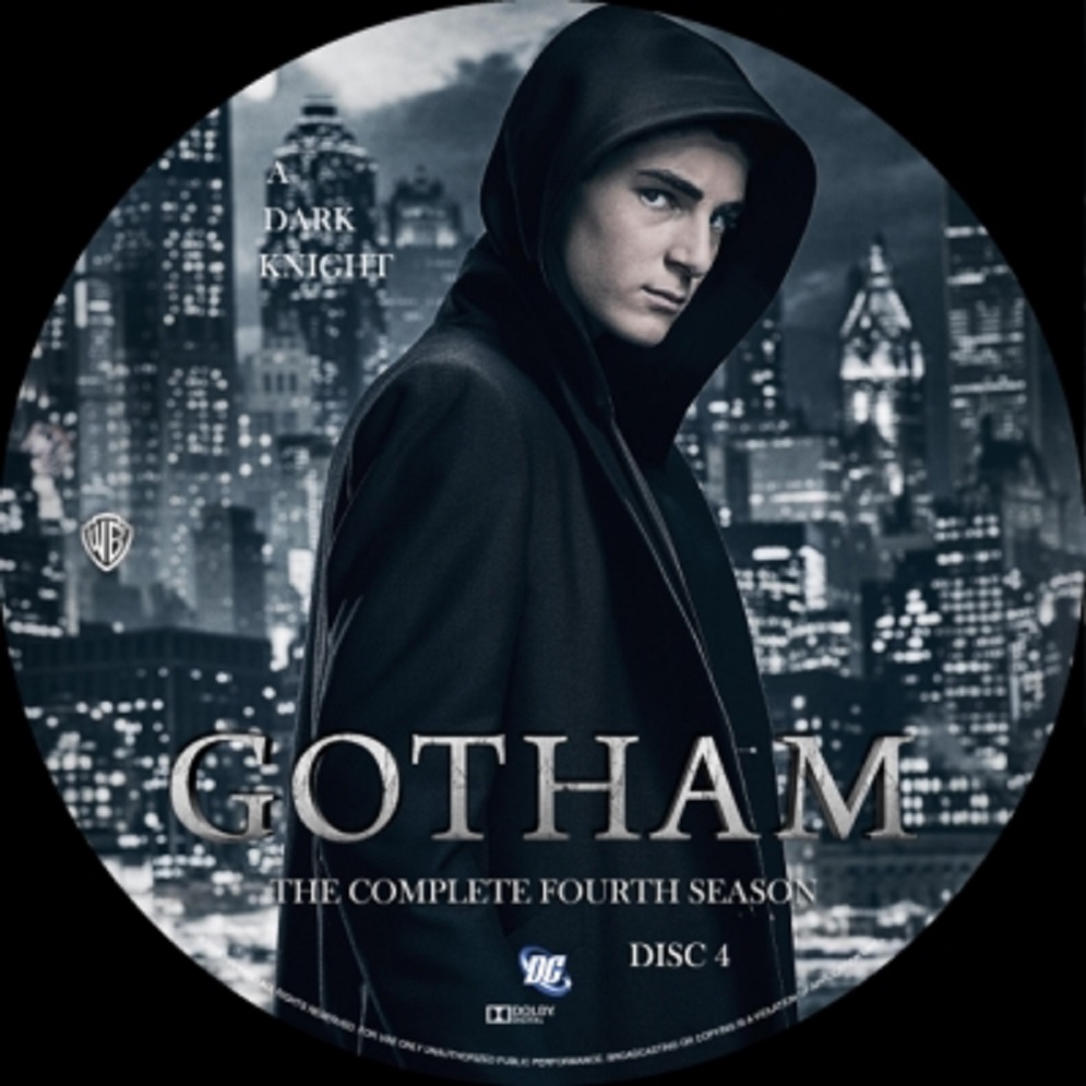 Gotham saison 4 DISC 4 custom
