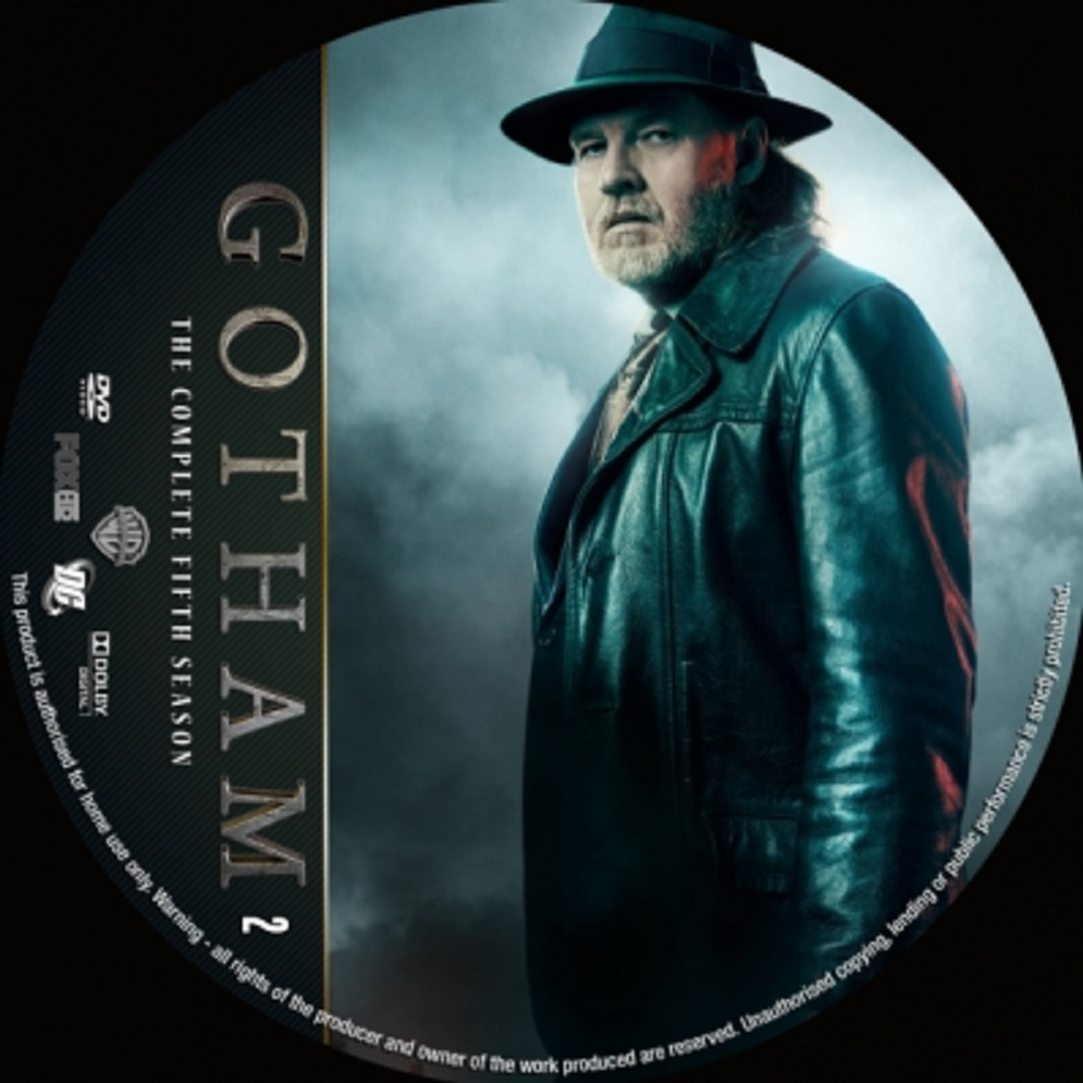 Gotham saison 5 DISC 2 custom