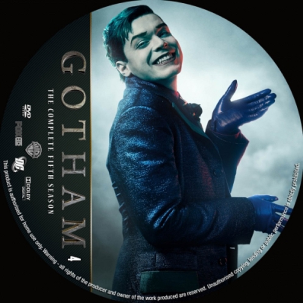 Gotham saison 5 DISC 4 custom