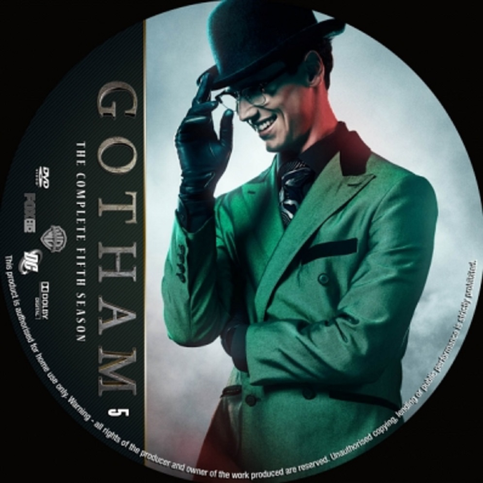 Gotham saison 5 DISC 5 custom