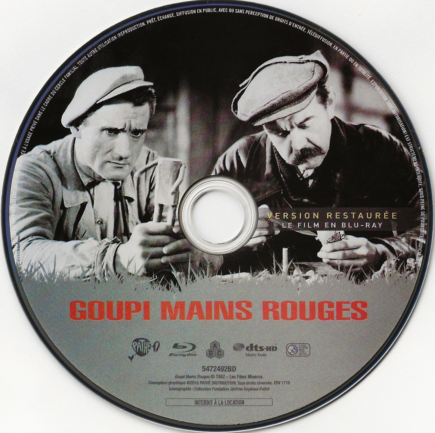 Goupi mains rouges (BLU-RAY)