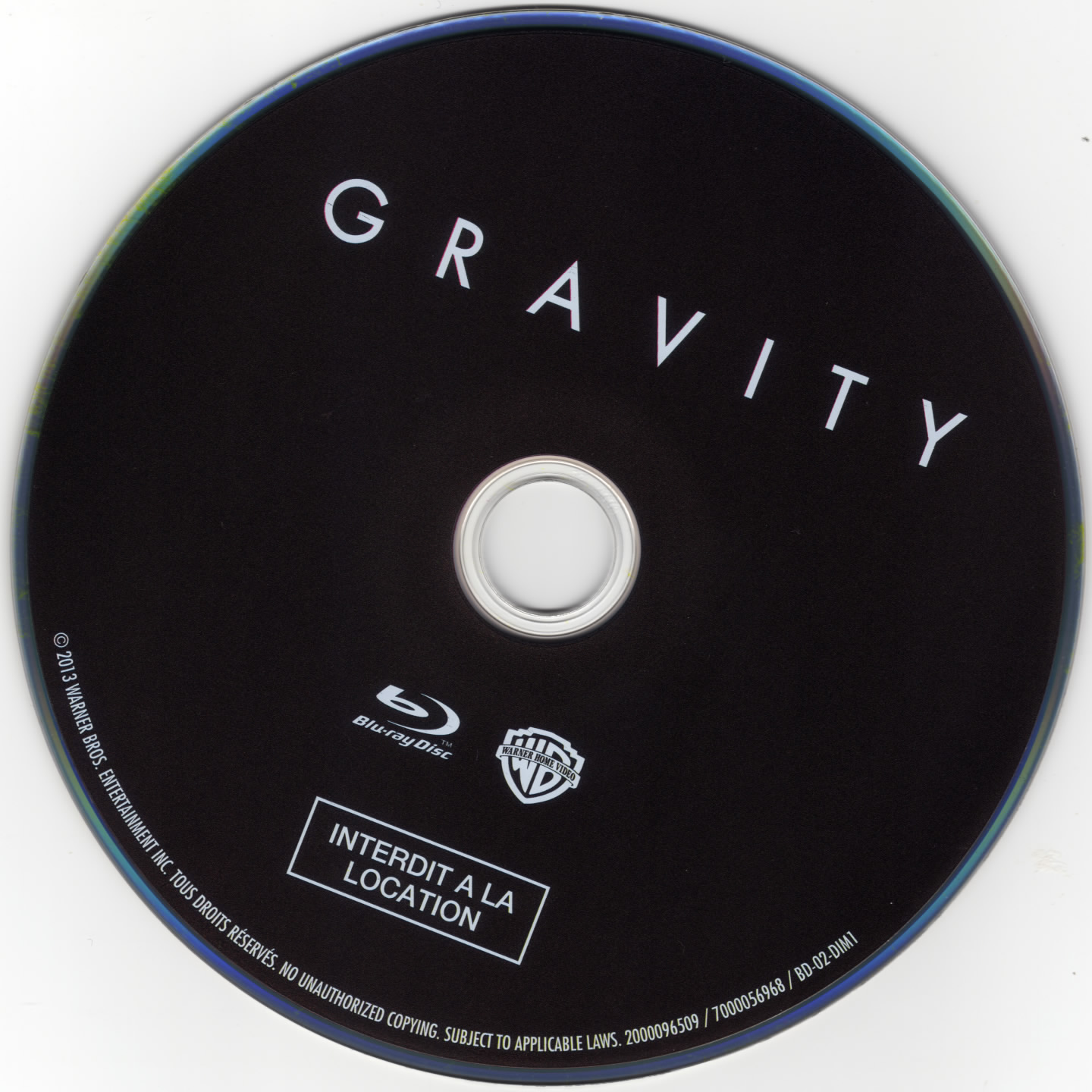 Gravity (BLU-RAY)