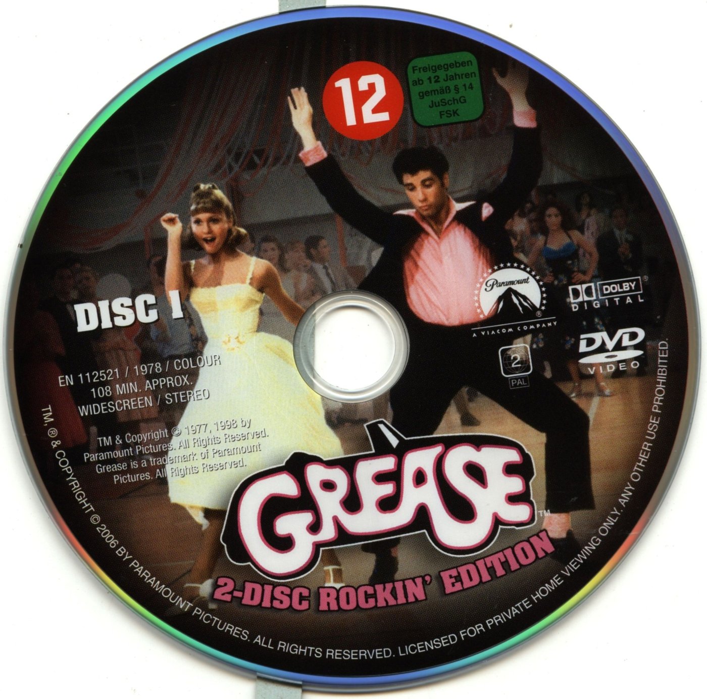 Grease disc 1