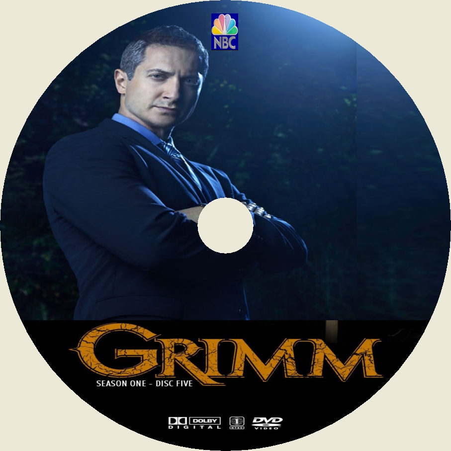 Grimm Saison 1 DISC 5 custom