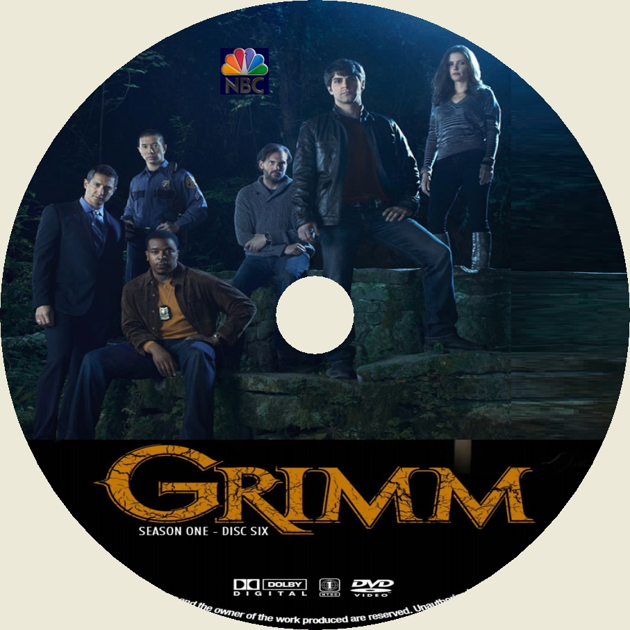 Grimm Saison 1 DISC 6 custom