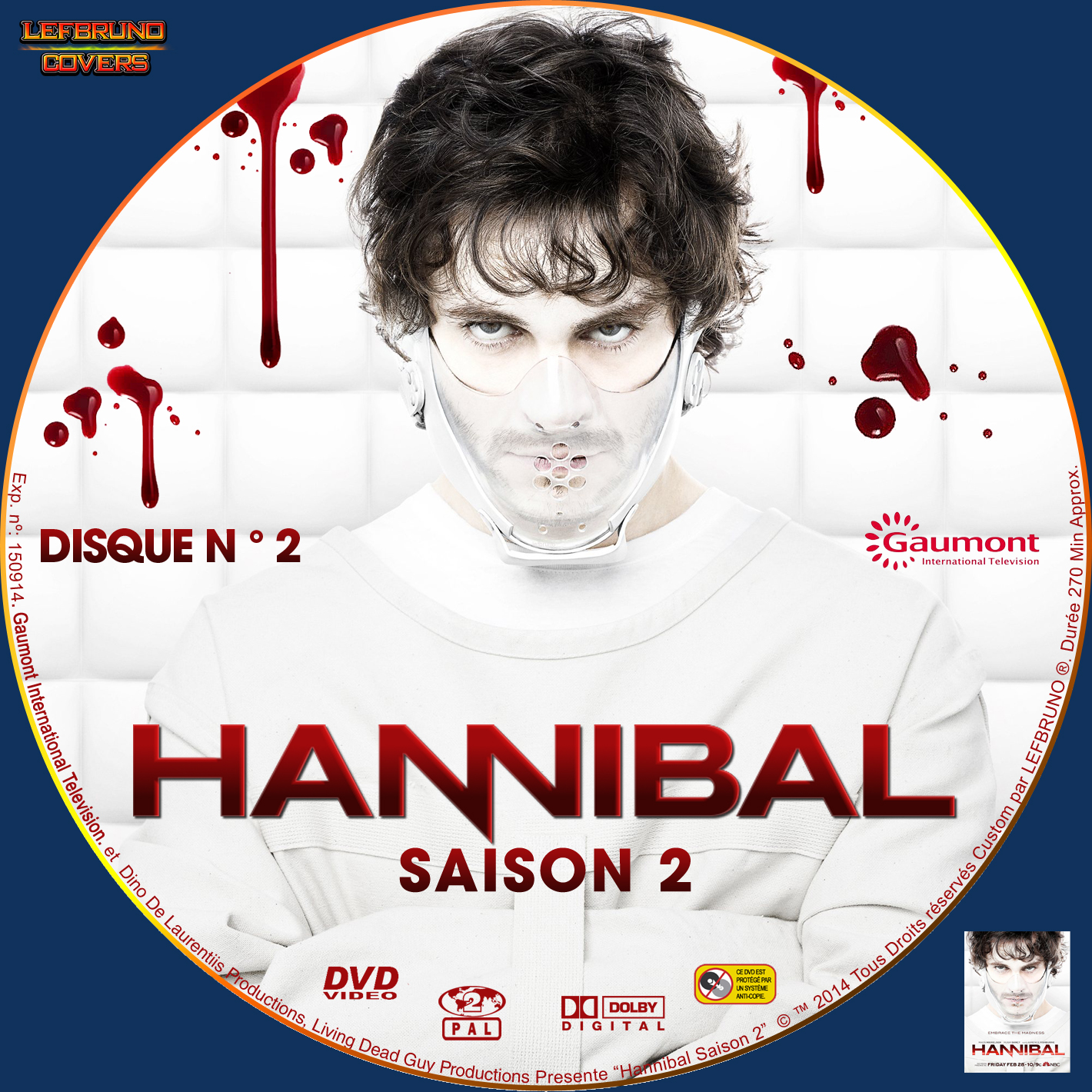 Hannibal Saison 2 DISC 2 custom