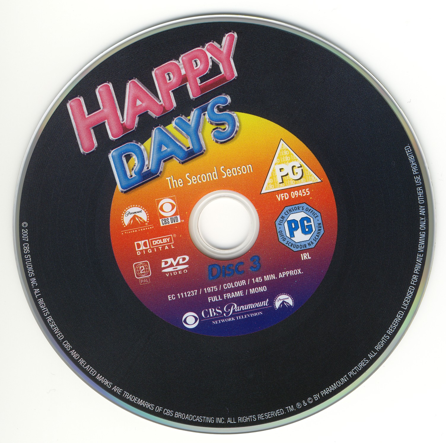 Happy days Saison 02 DISC 3