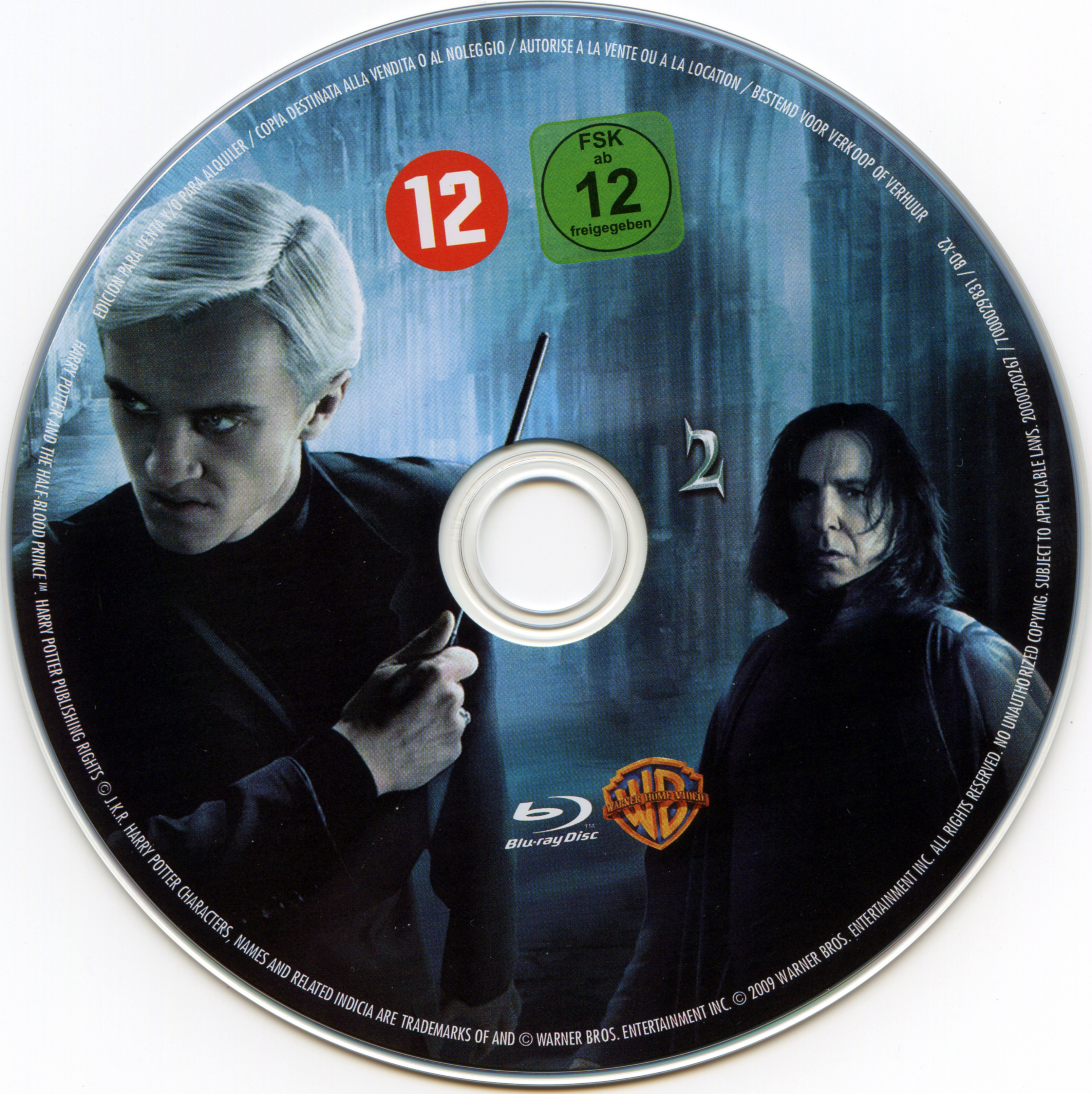 Harry Potter et le prince de sang-mel BONUS (BLU-RAY)