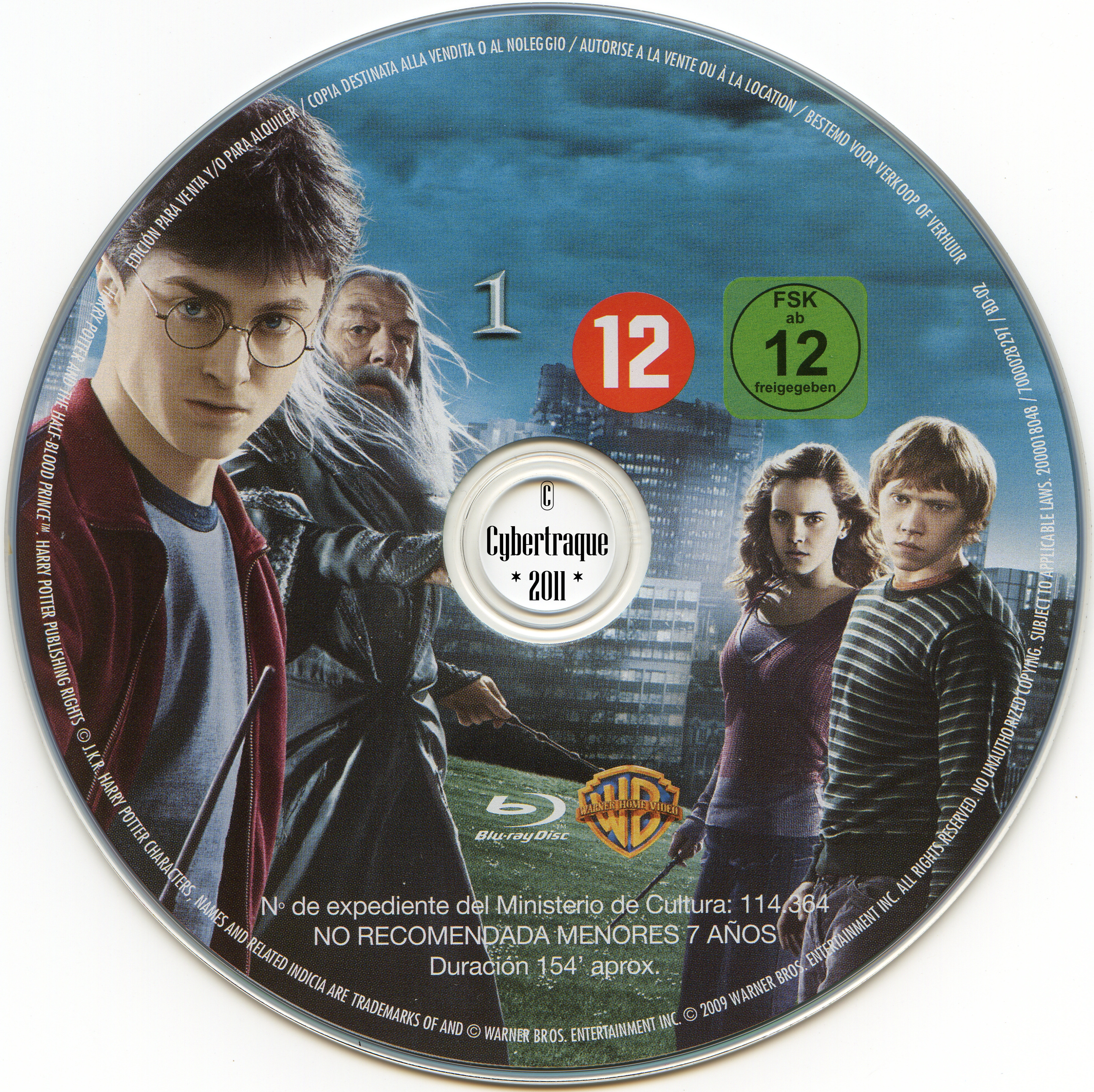 Harry Potter et le prince de sang-mel (BLU-RAY)