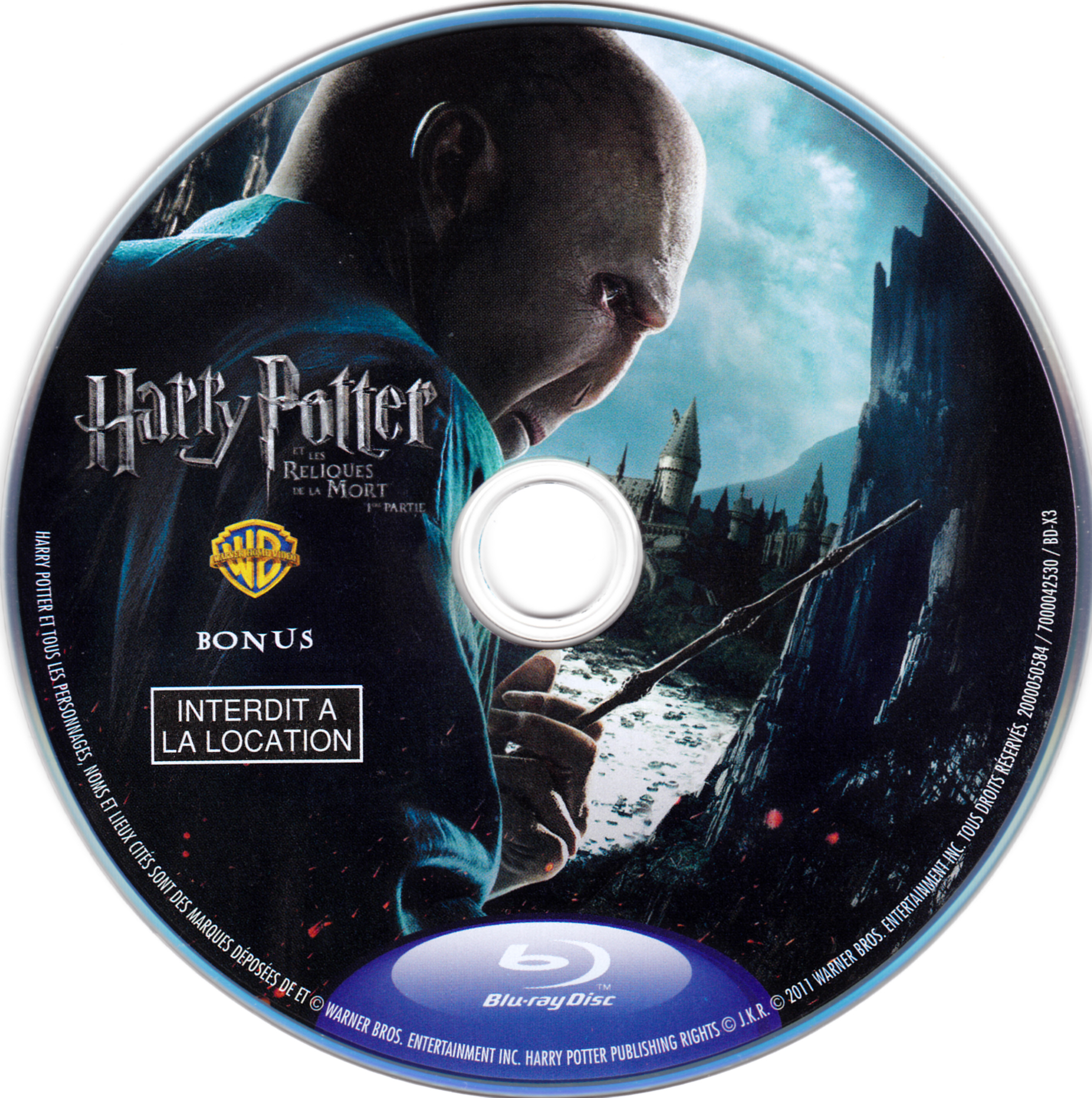 Harry Potter et les reliques de la mort - 1re partie (BONUS) (BLU-RAY)